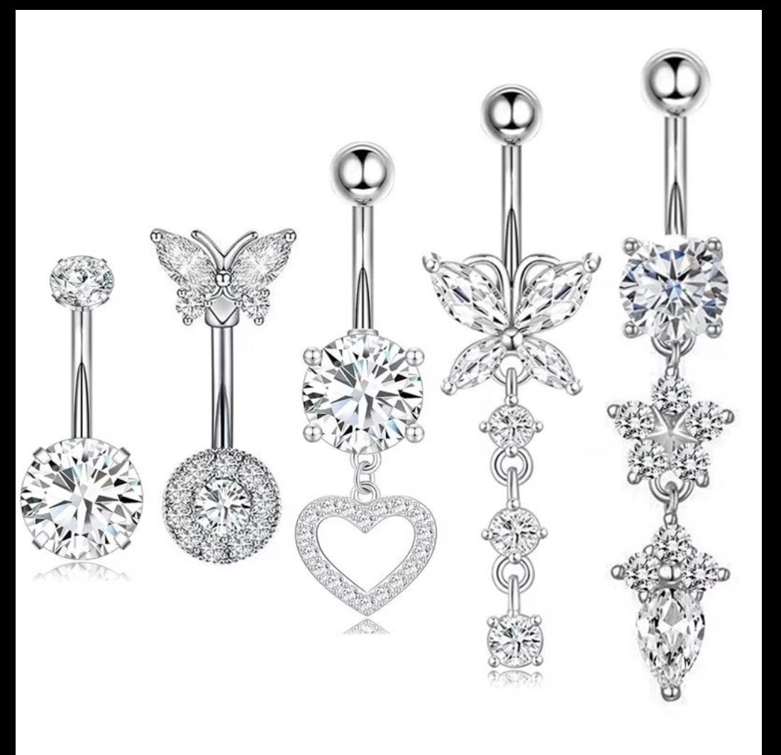 5PC Belly Bars