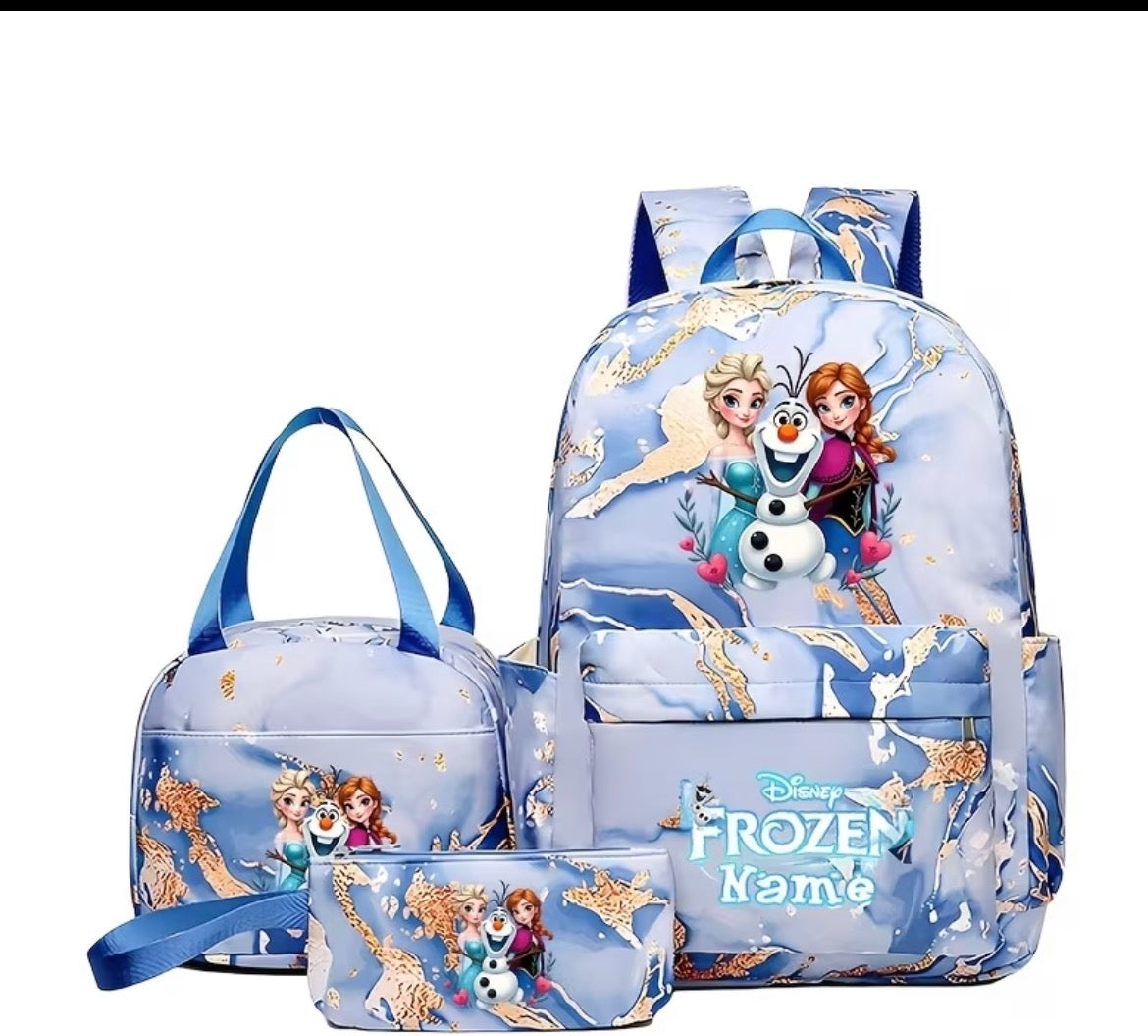 Frozen Personiled 3PC Bag Set