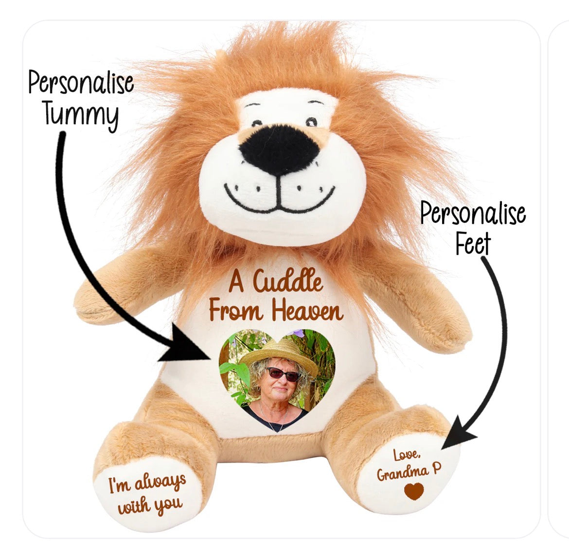 Personiled Loved One Teddy