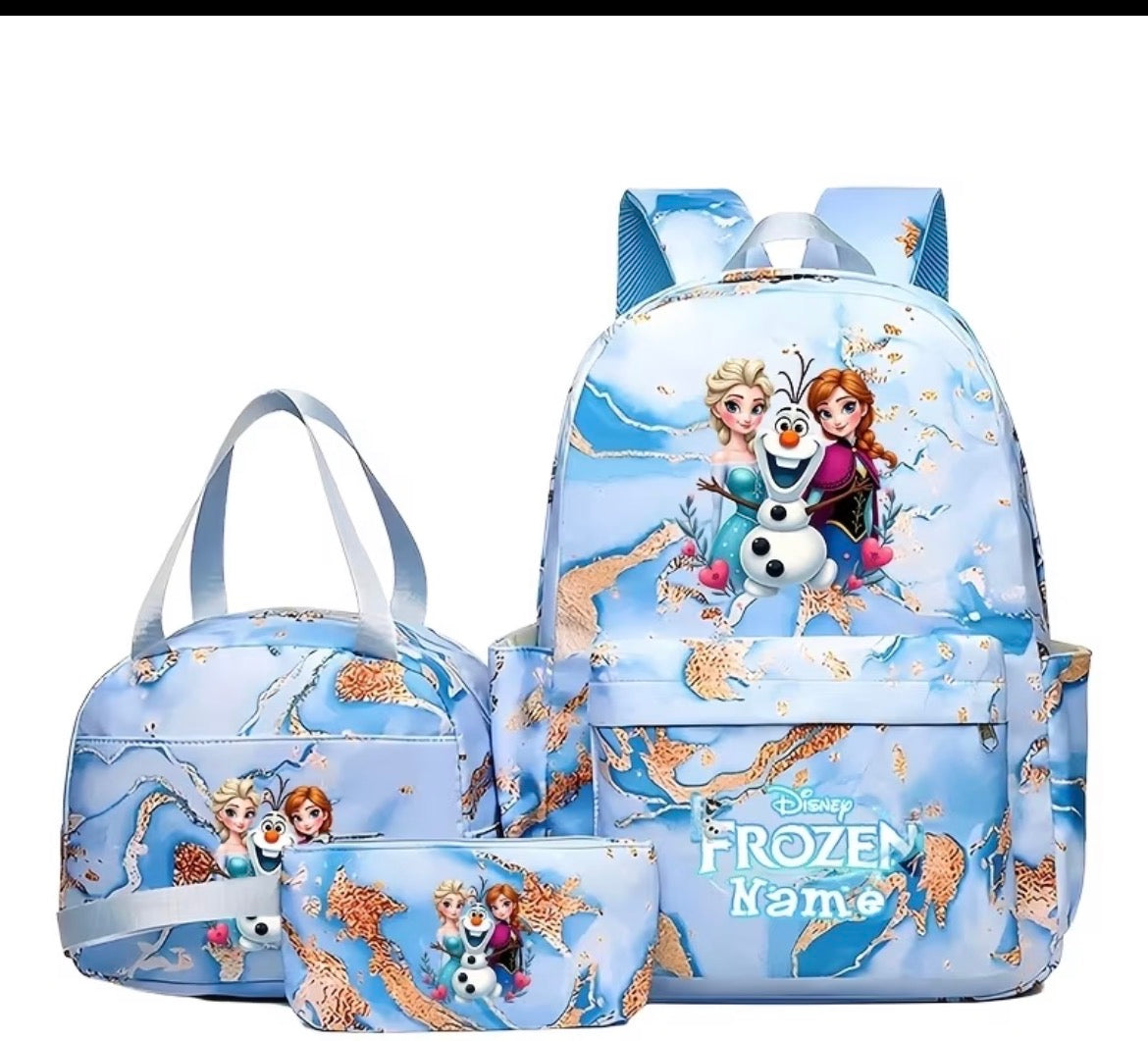 Frozen Personiled 3PC Bag Set