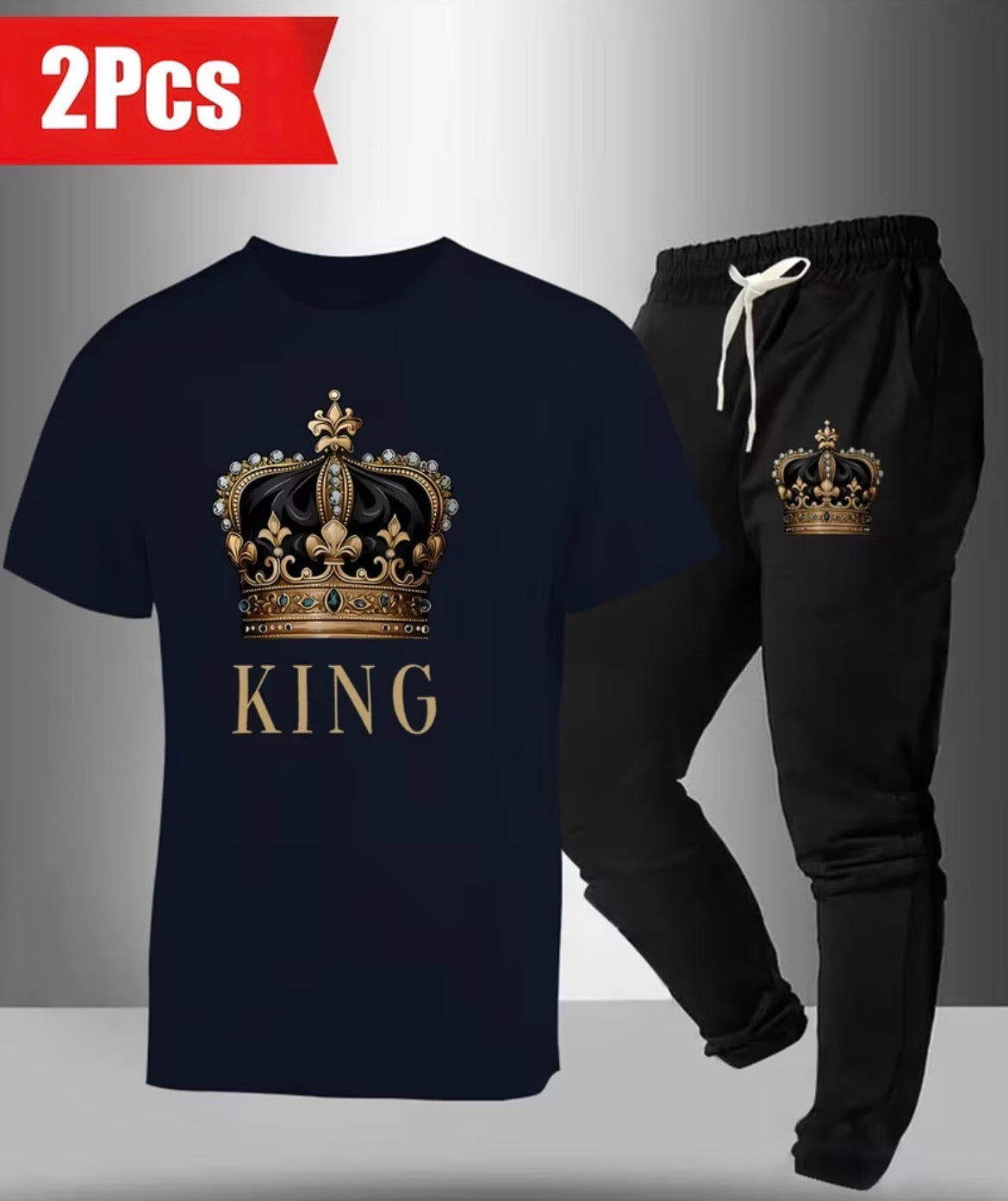 Men’s T-shirt & Trousers Set