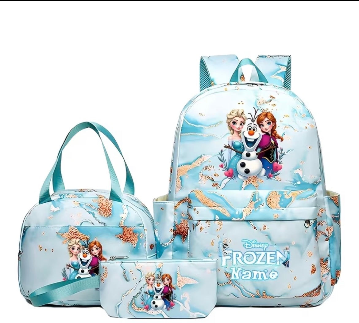Frozen Personiled 3PC Bag Set