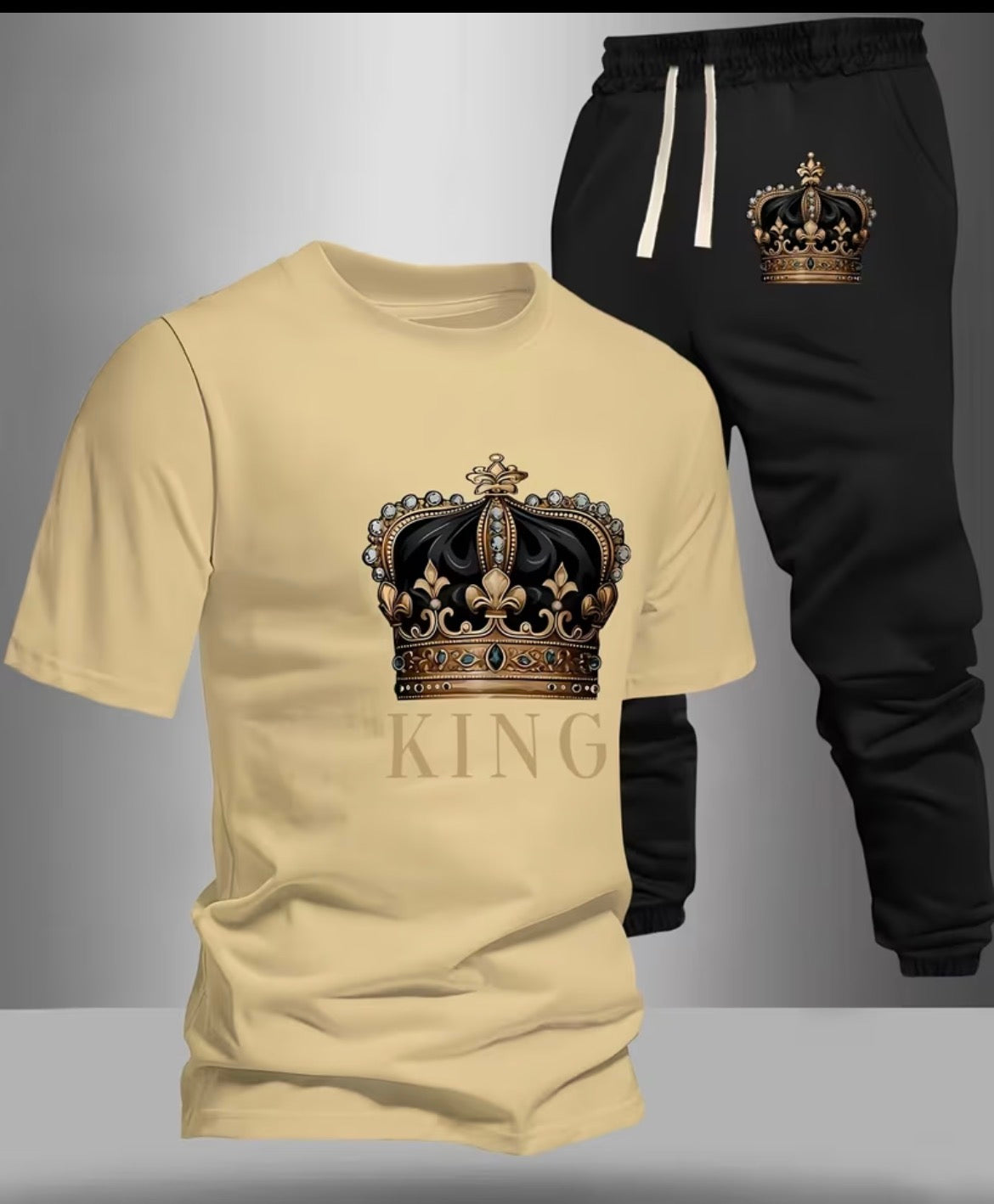 Men’s T-shirt & Trousers Set