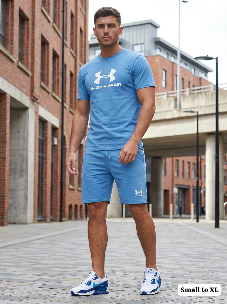 Men T-shirt & Shorts Set
