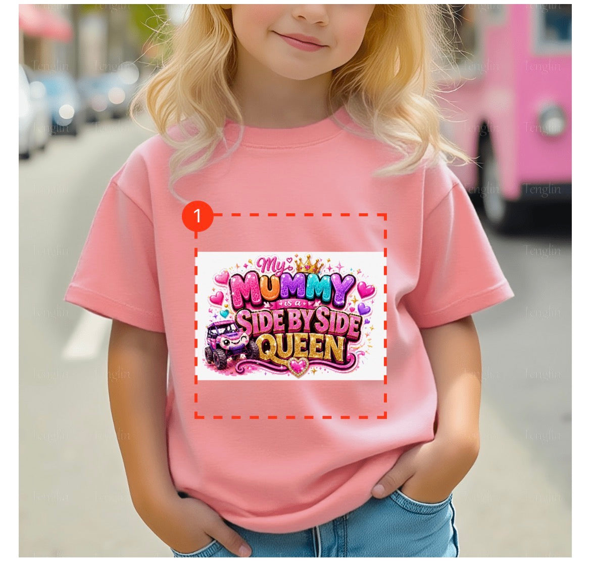 My Mummy Is Side By Side Queen TShirt