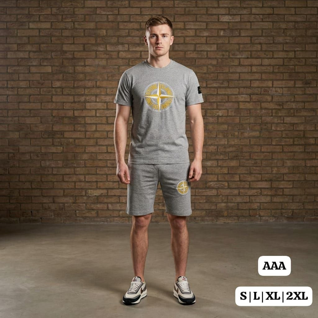 Men Shorts & T-shirt Set