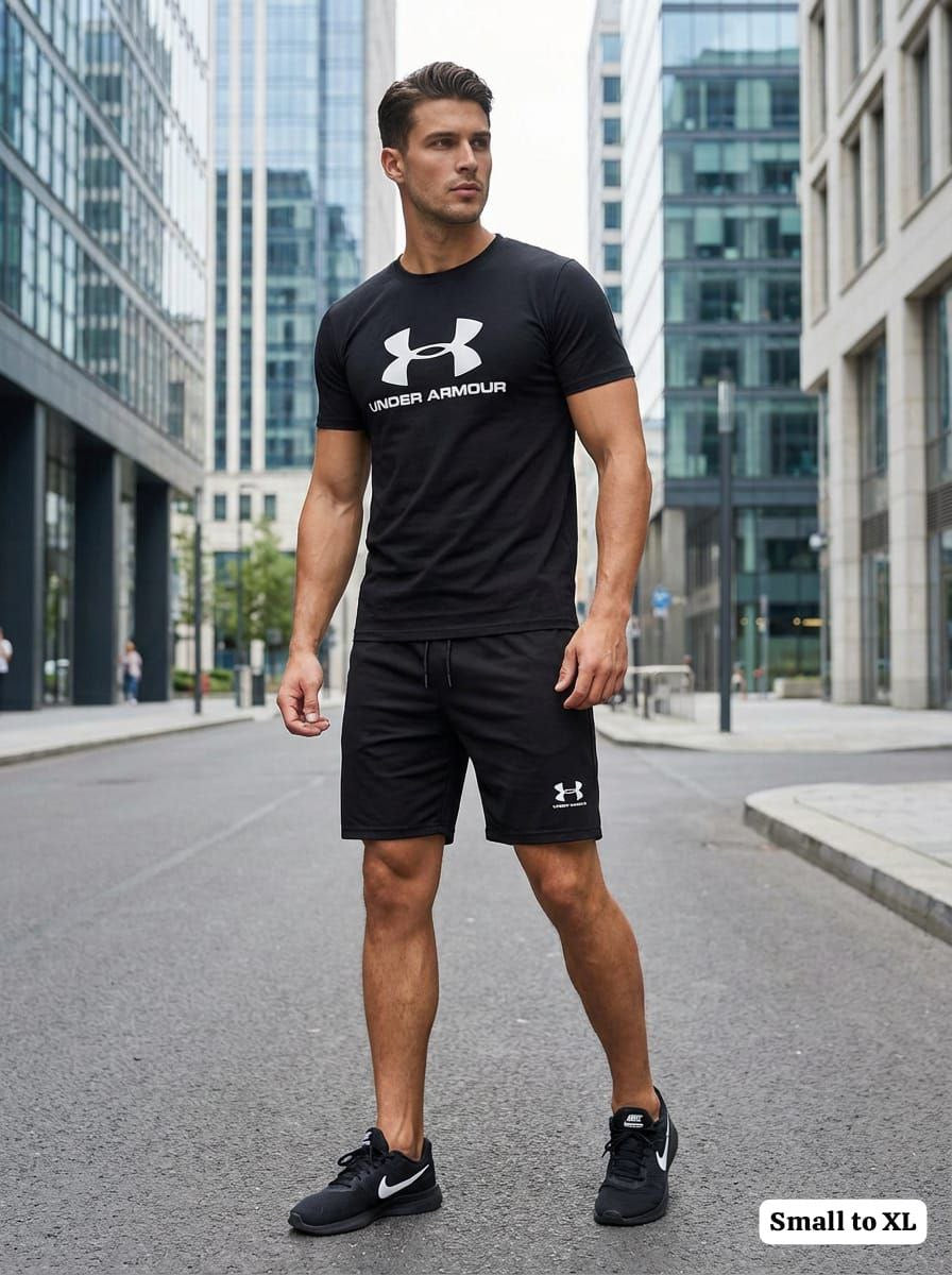 Men T-shirt & Shorts Set