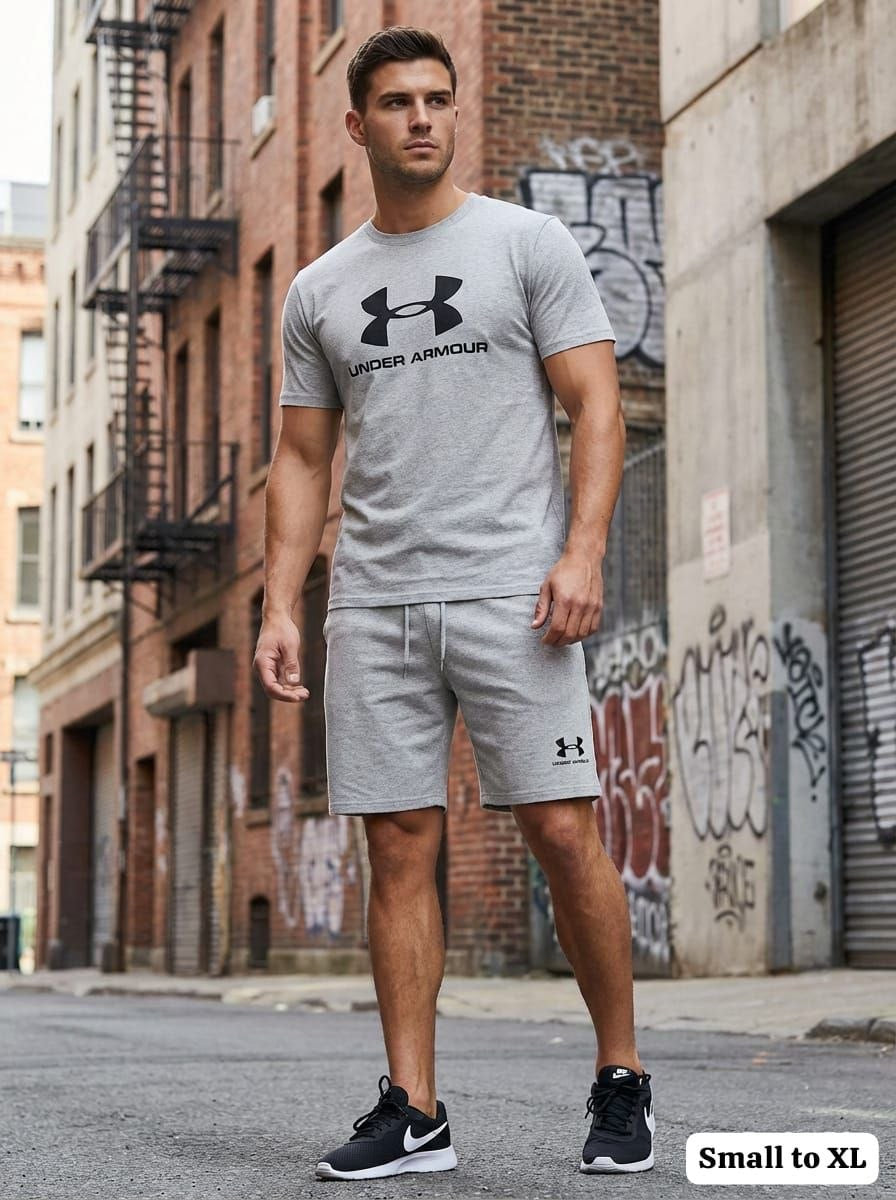 Men T-shirt & Shorts Set