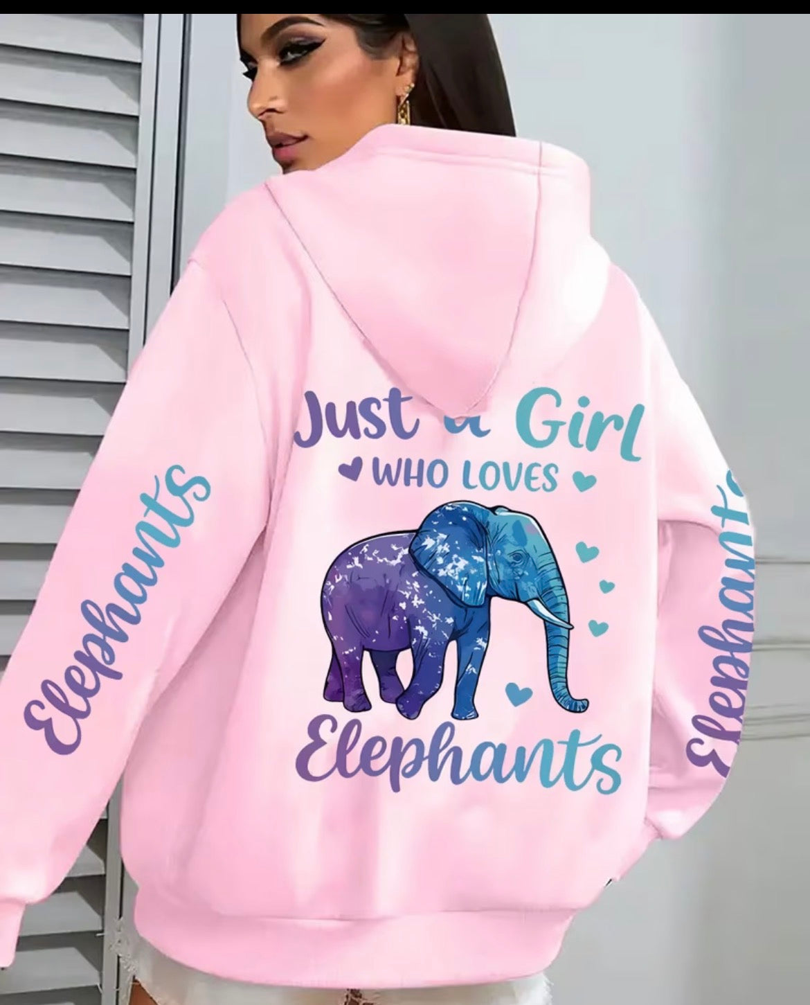 Womens Plus Size Zip Up Hoodie