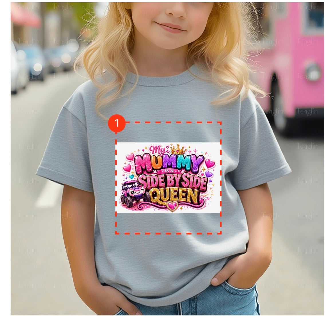 My Mummy Is Side By Side Queen TShirt
