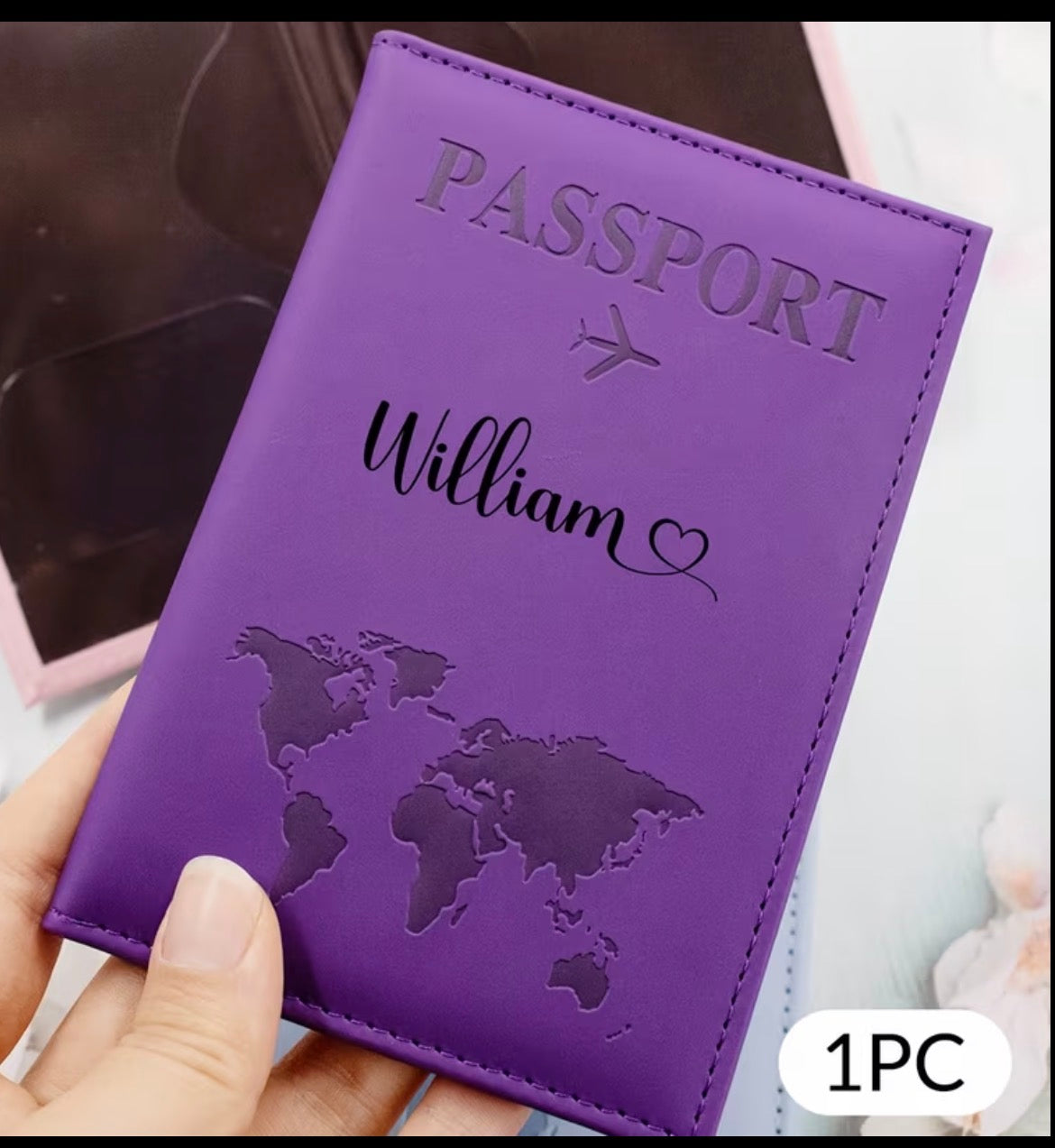 Personiled Passport Cover