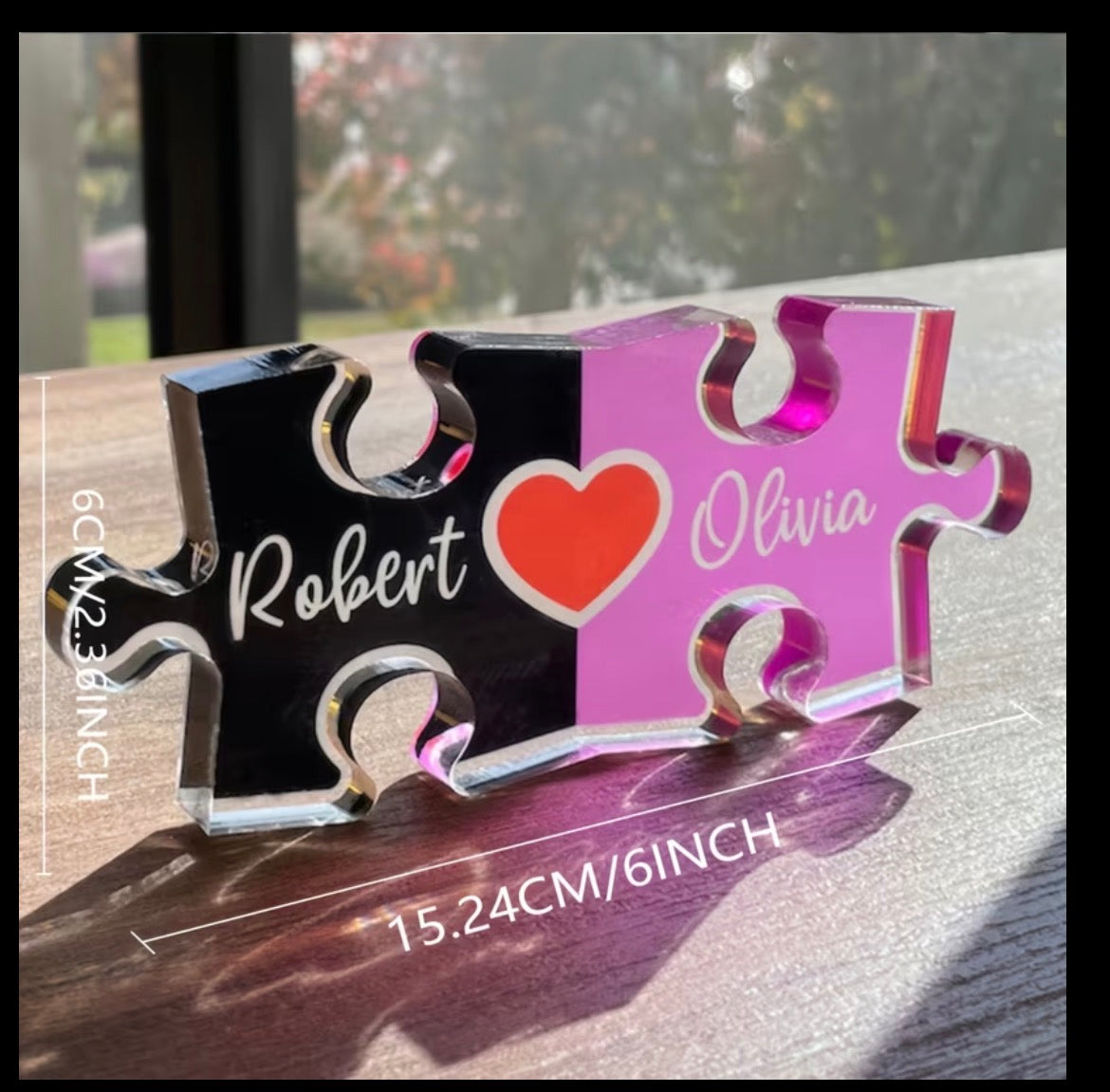 Personalised Puzzle Ornament