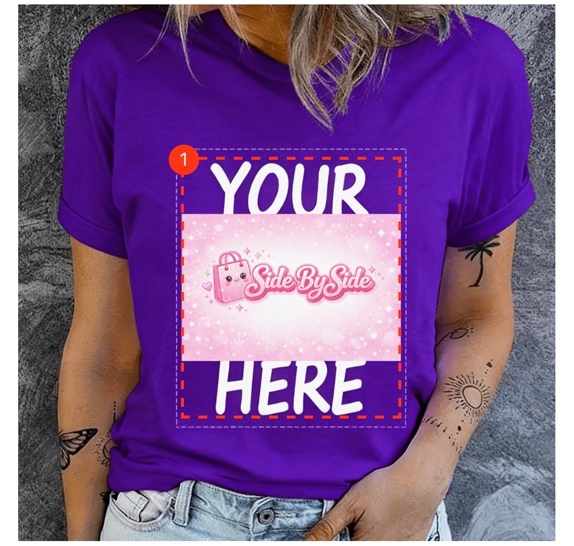 Women Side By Side T-shirt