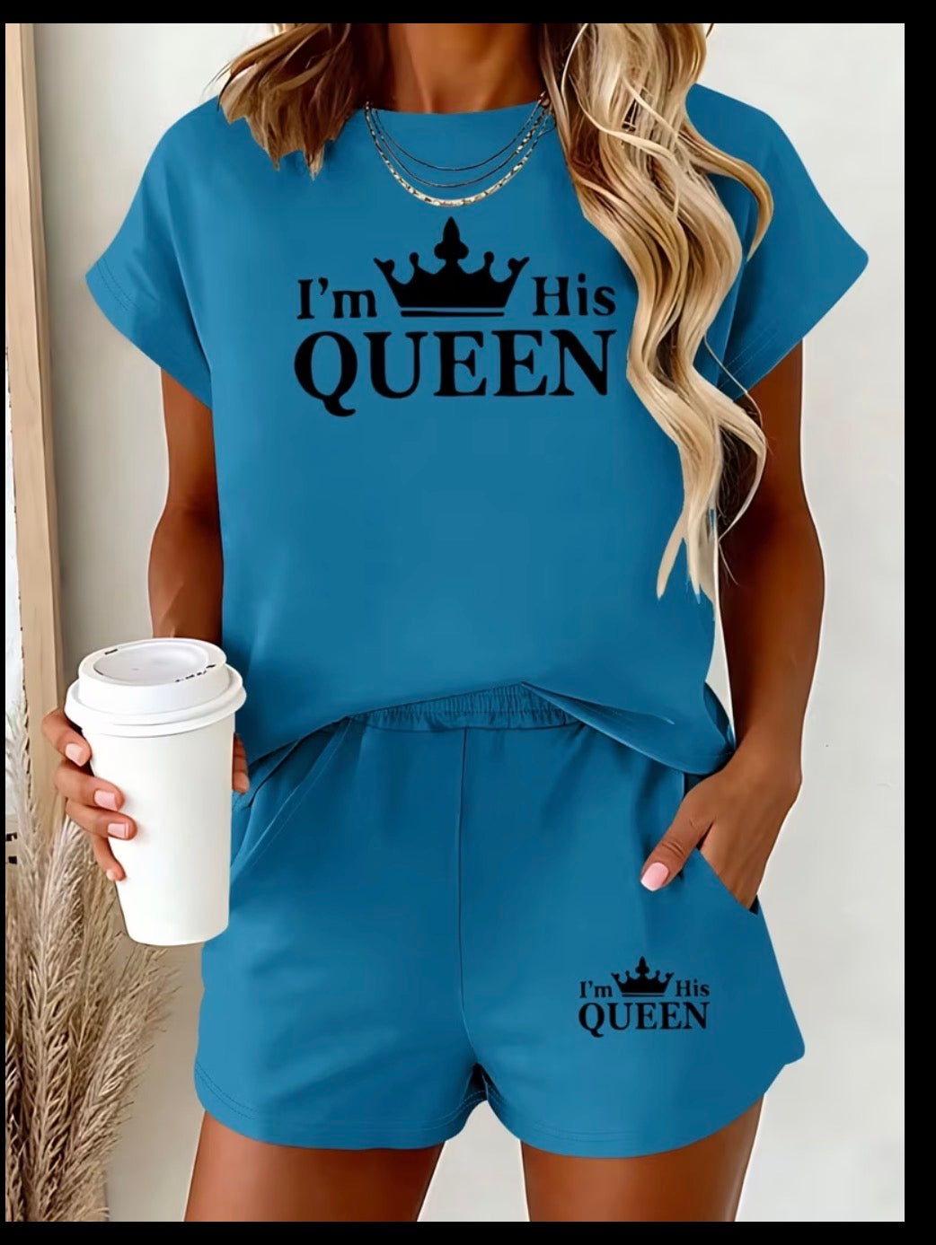 Women T-shirt & Shorts Set