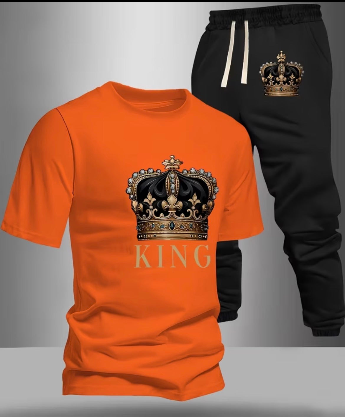 Men’s T-shirt & Trousers Set