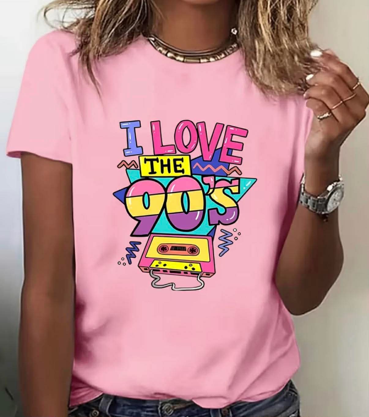 Ladies 90s Tshirt