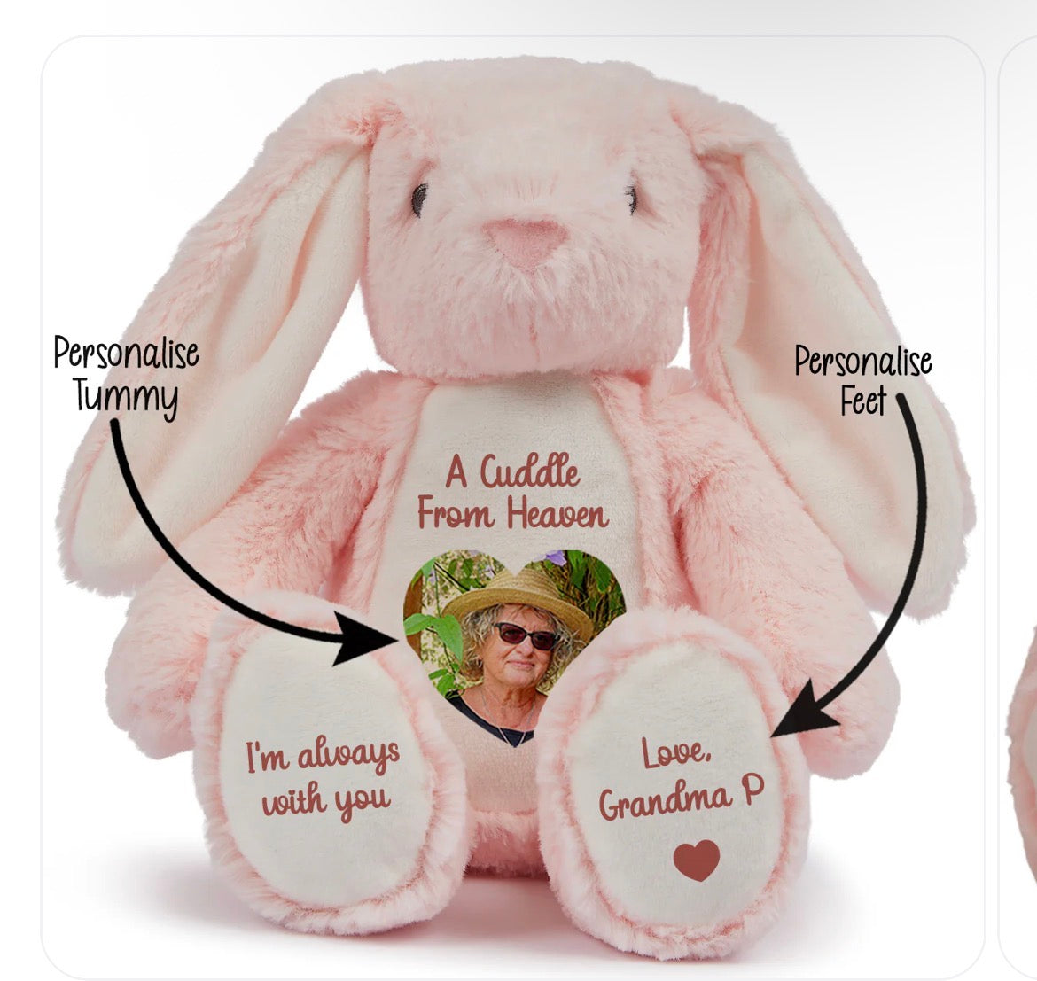 Personiled Loved One Bunny