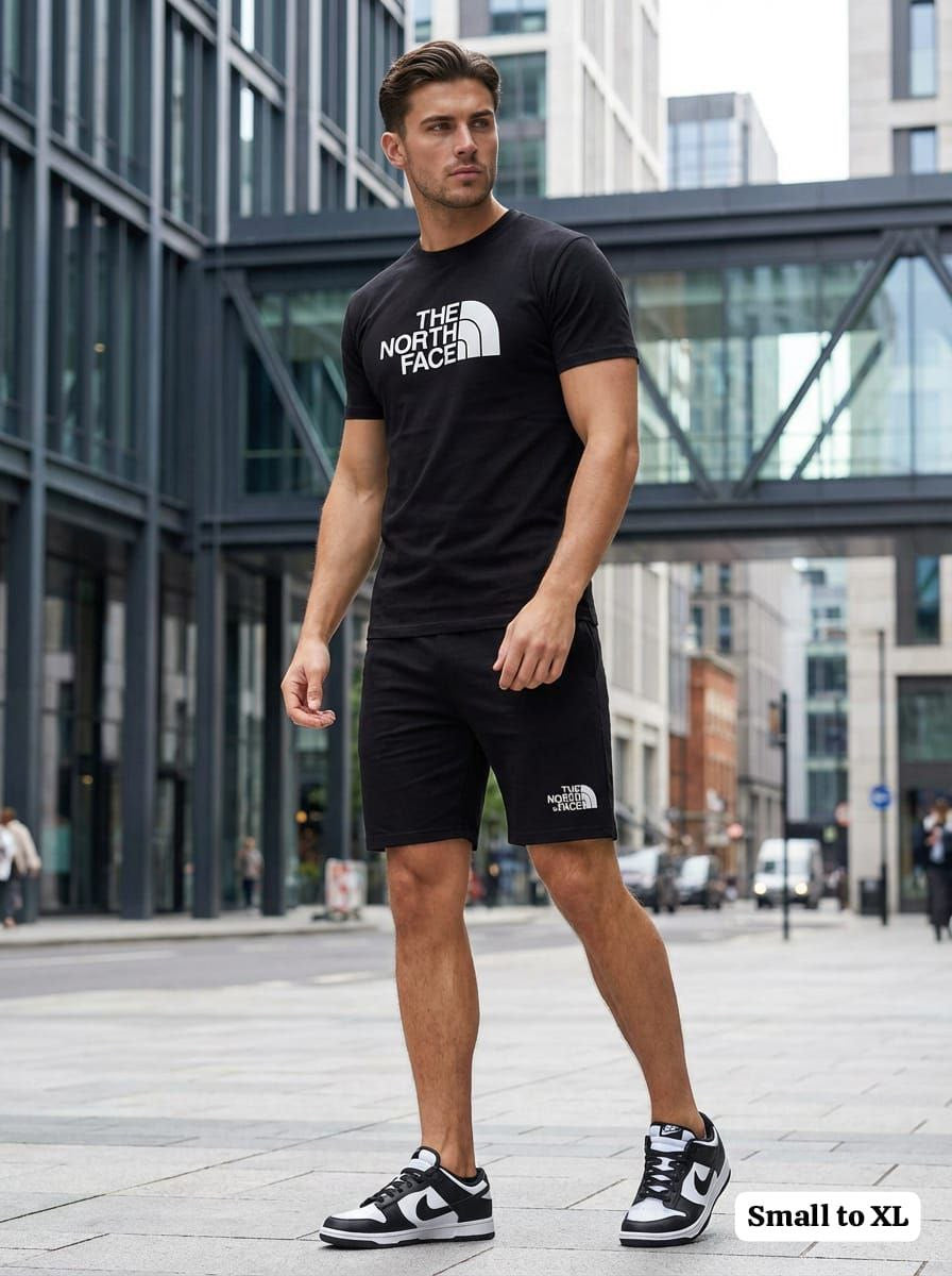 Men T-shirt & Shorts Set