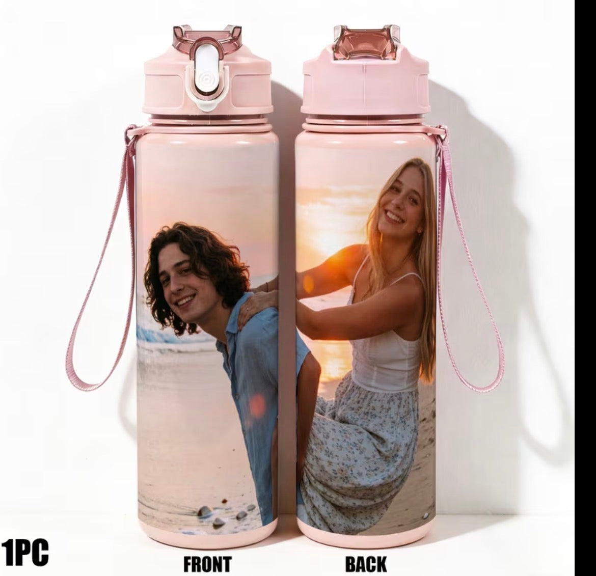 Side By Side Water Bottle
