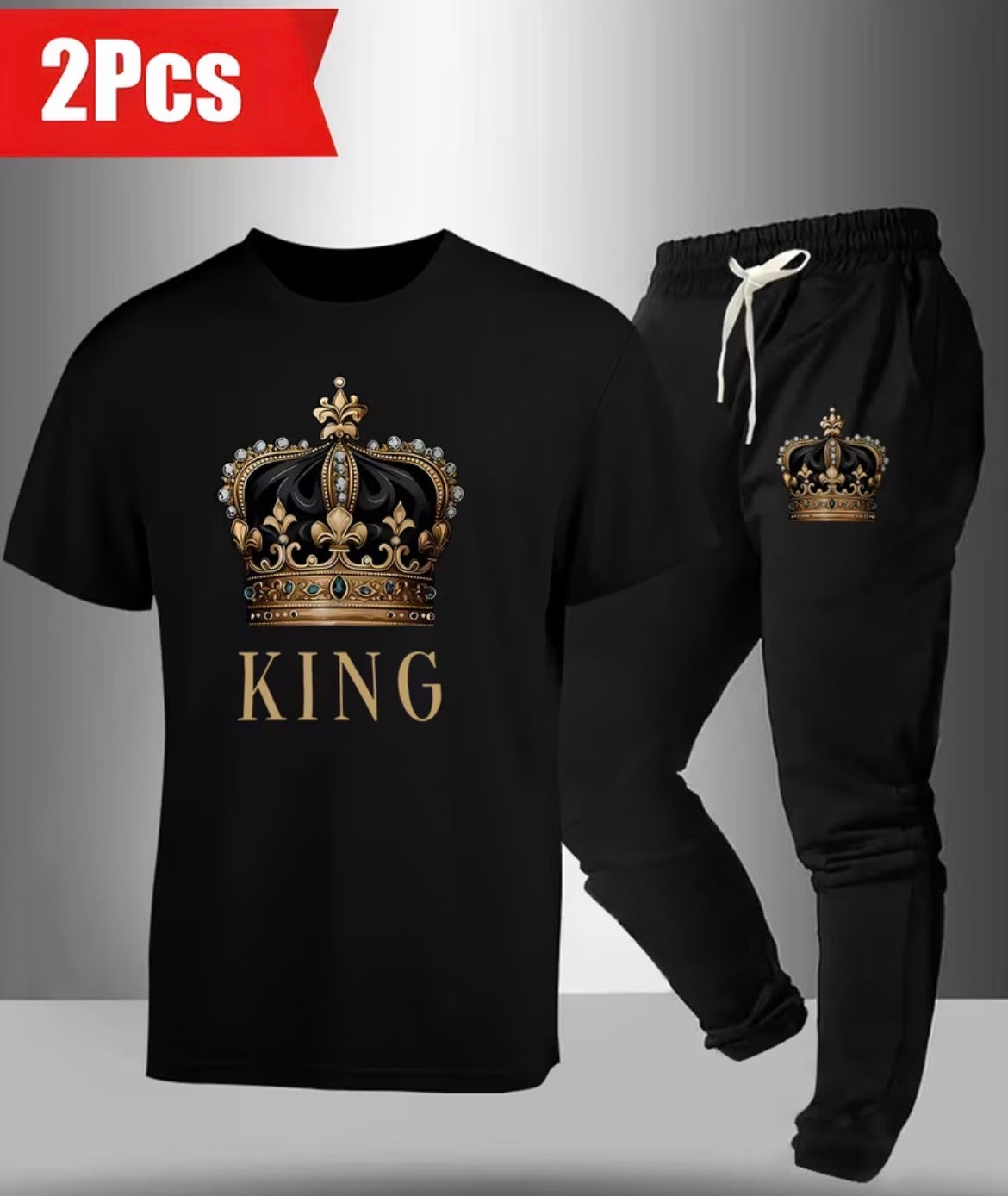 Men’s T-shirt & Trousers Set