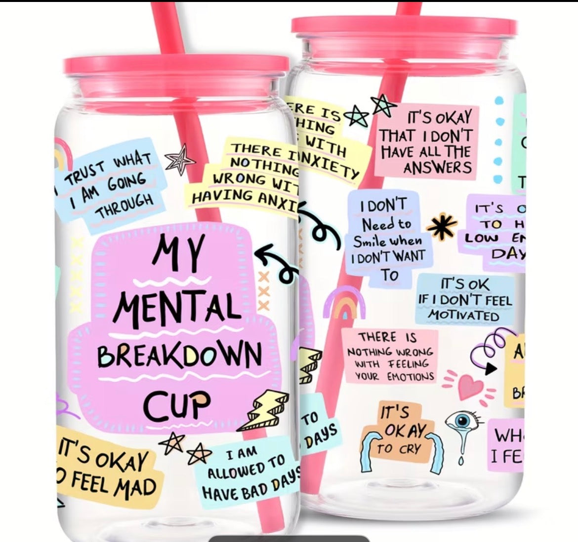 Mental Health Breakdown Cup