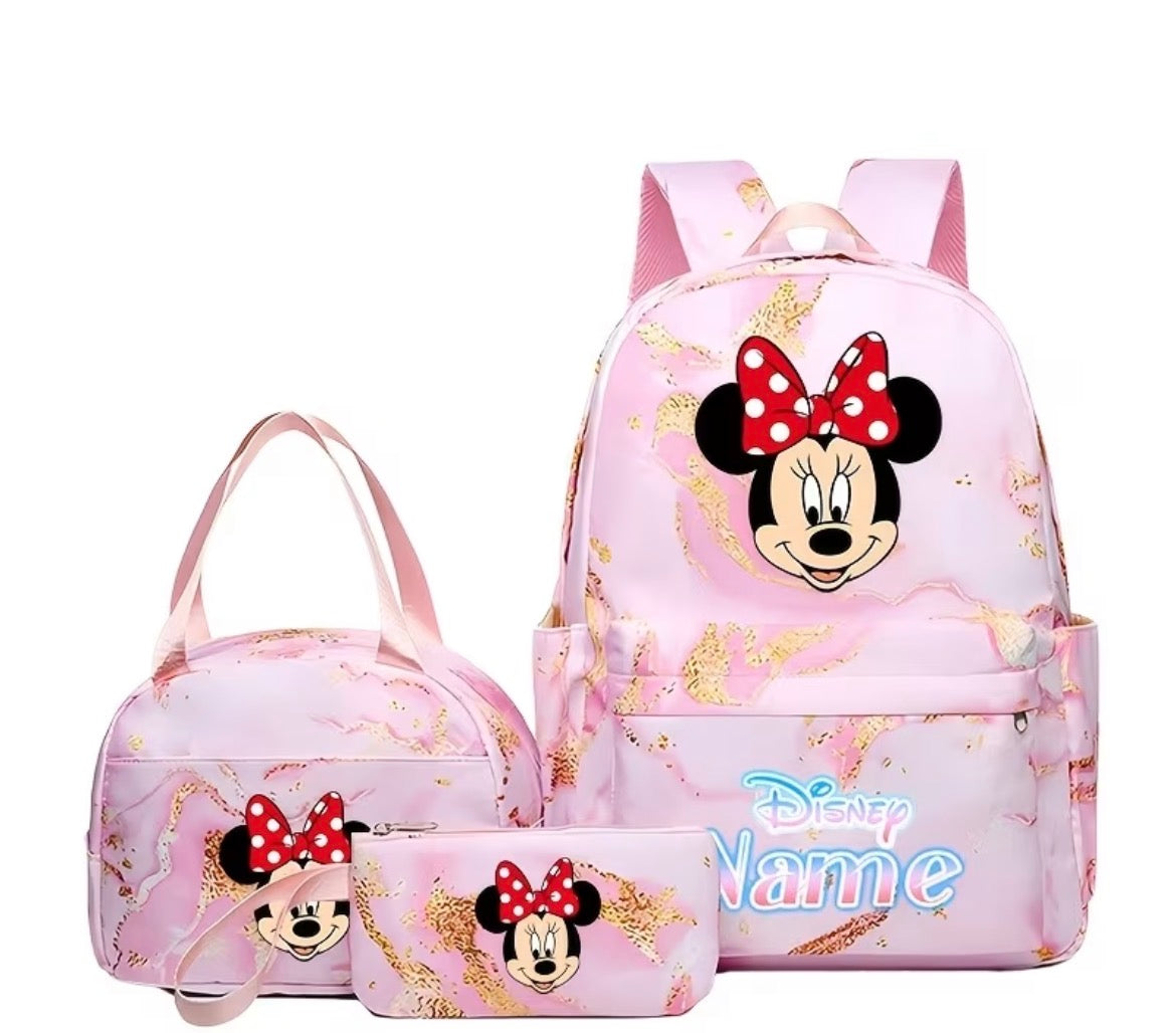 Personiled Mouse 3PC Bag Set