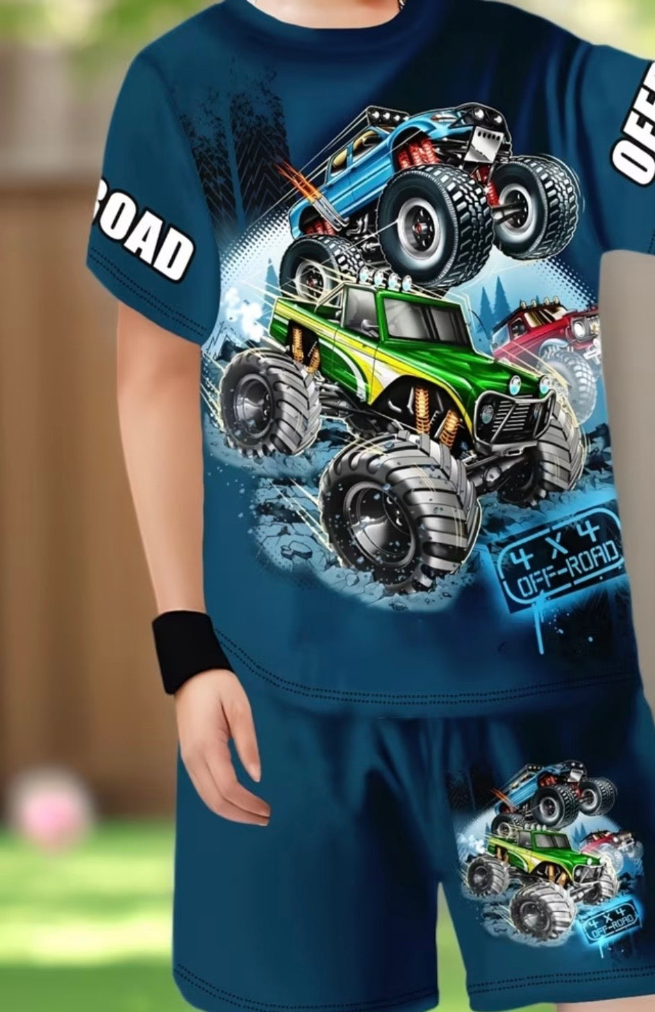 Boys 3D Monster Truck catalog outfit