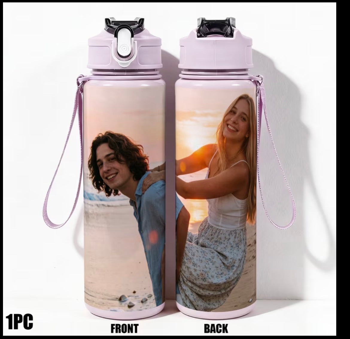 Side By Side Water Bottle