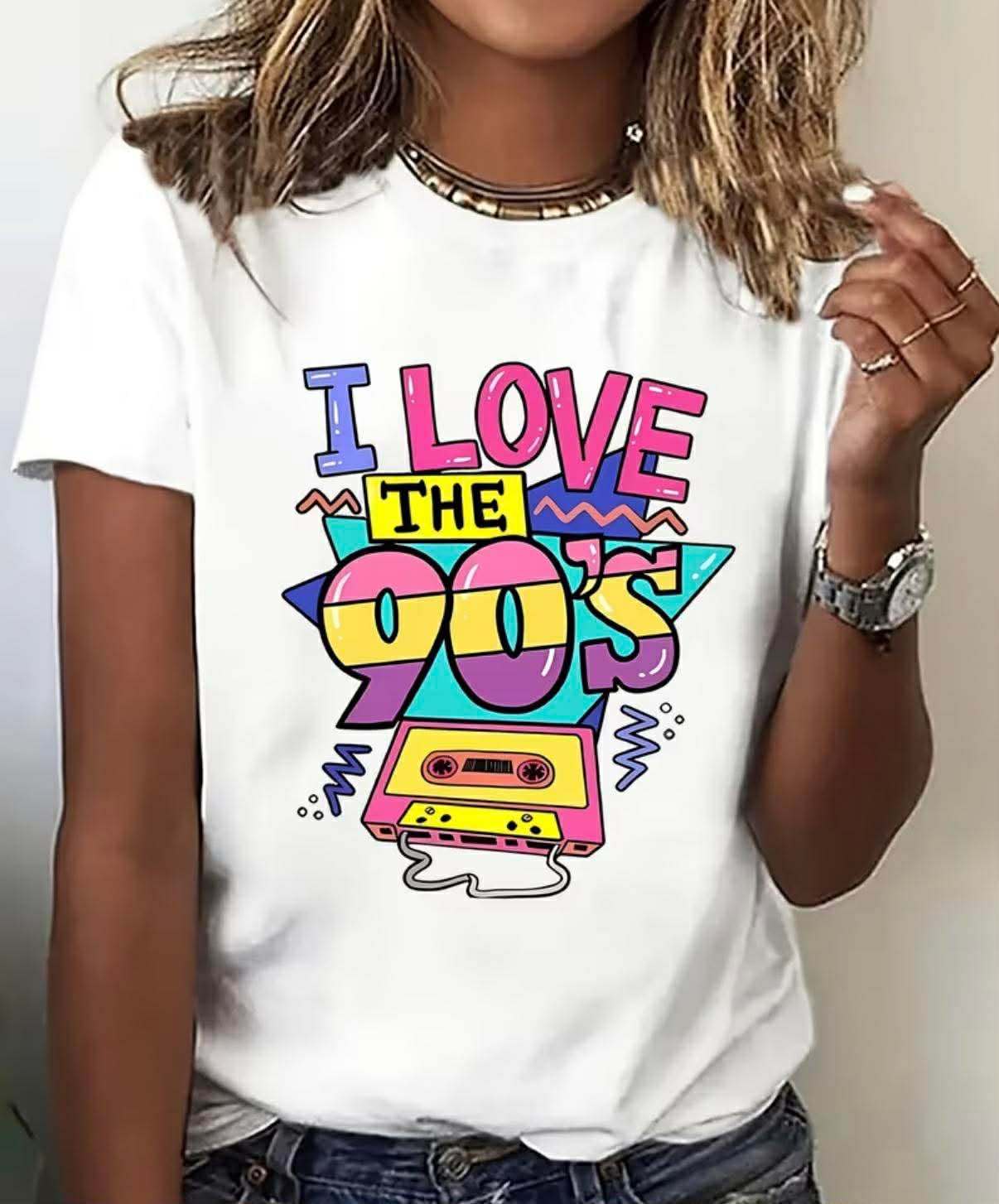 Ladies 90s Tshirt