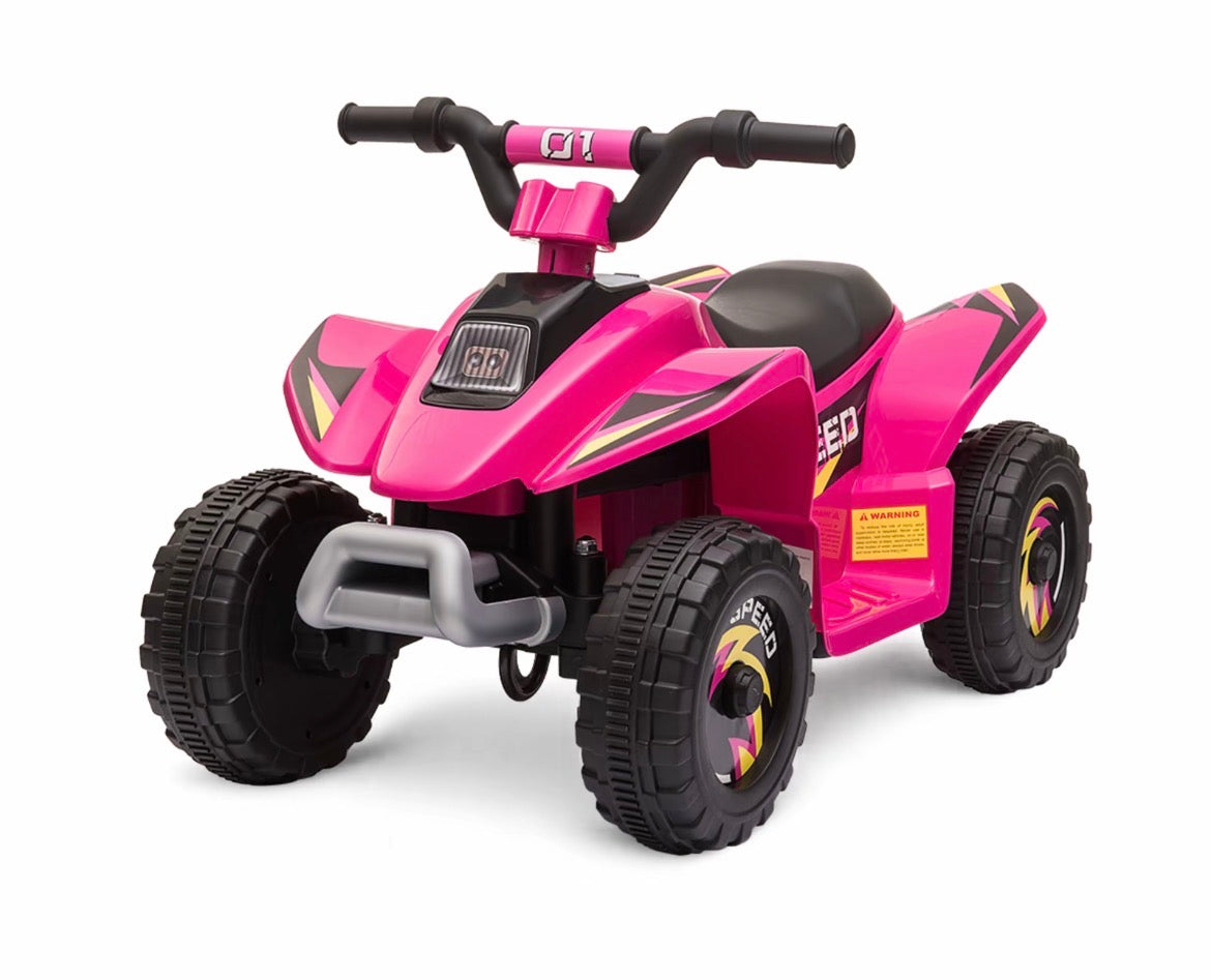 6V Electric Ride-On Quad Bike for Toddlers