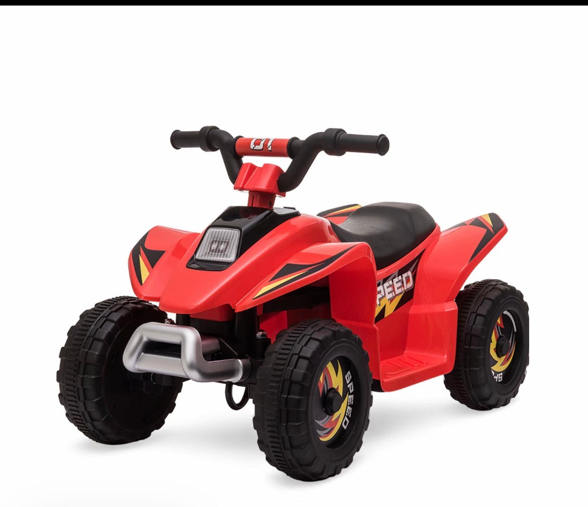 6V Electric Ride-On Quad Bike for Toddlers