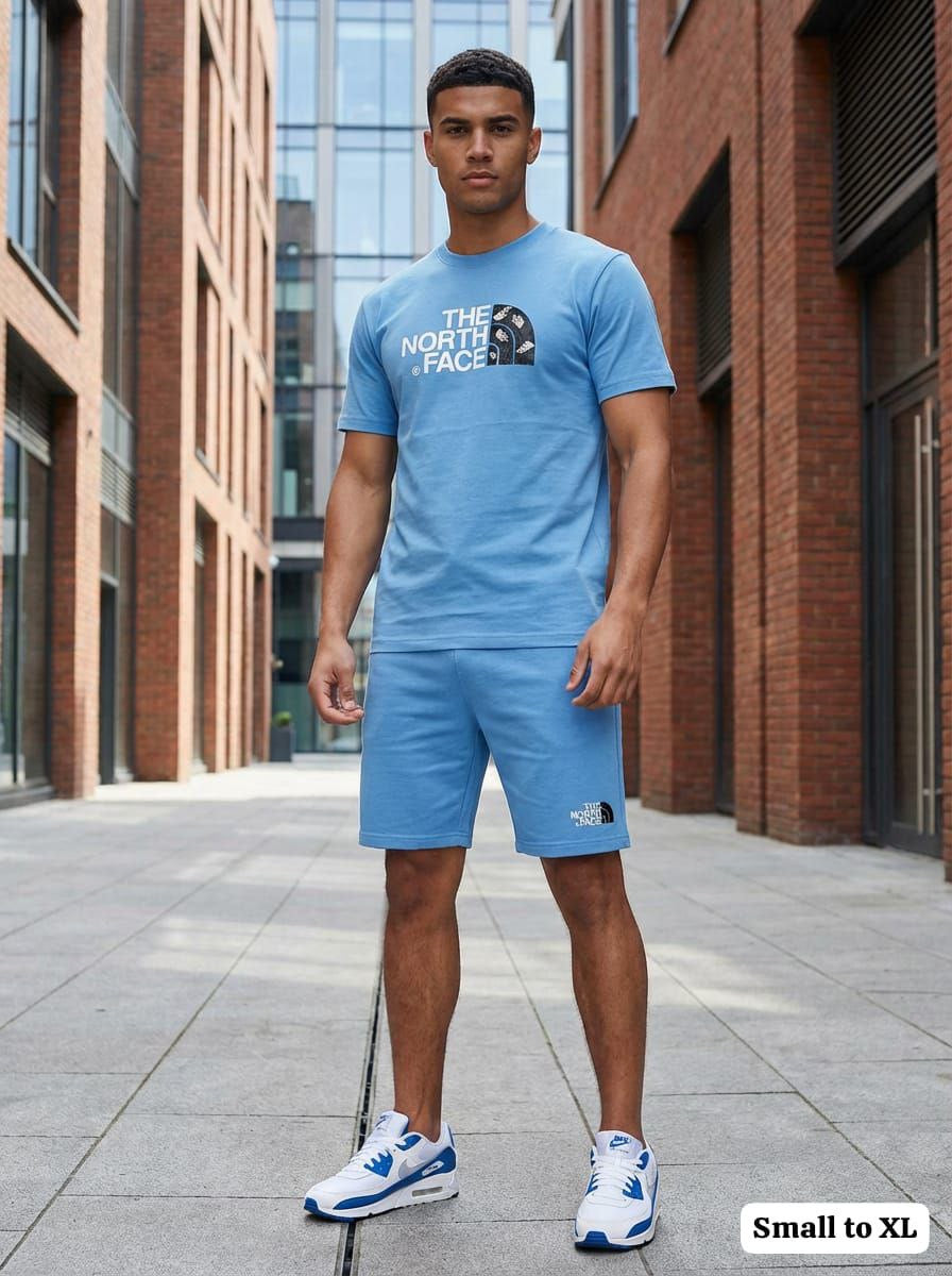 Men T-shirt & Shorts Set