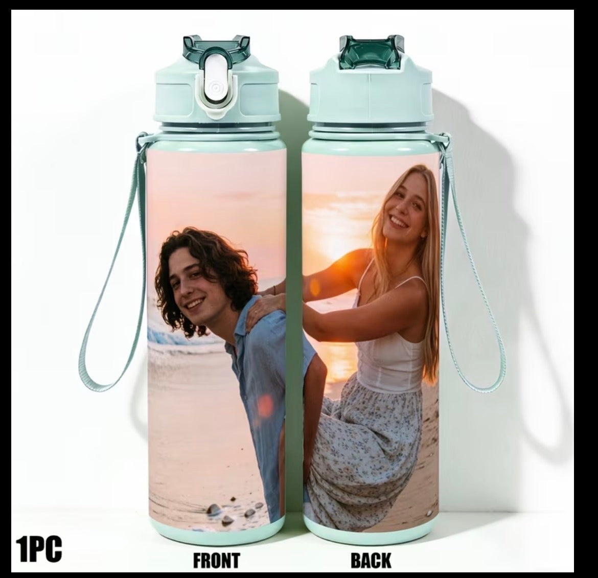 Side By Side Water Bottle