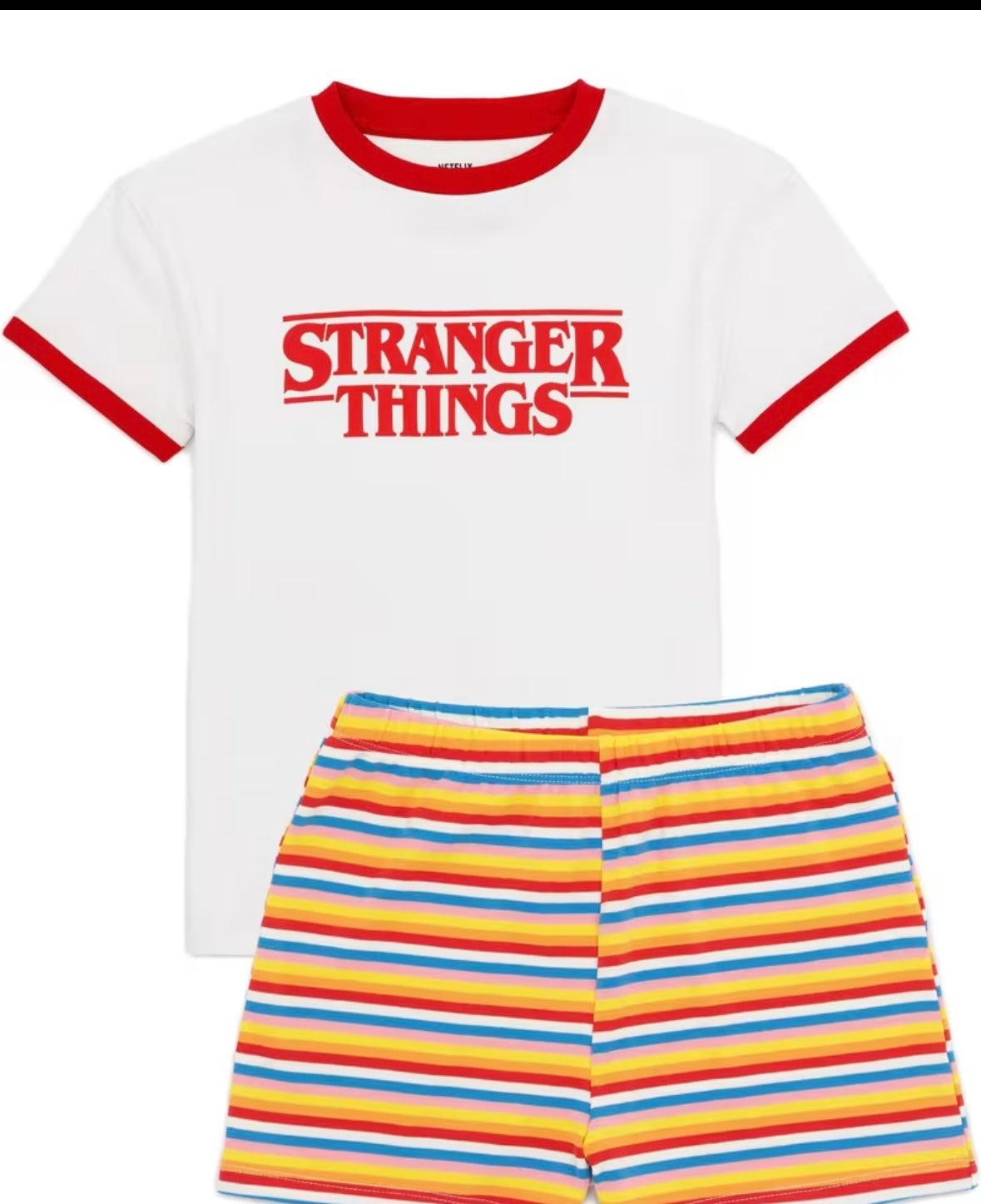 Stranger things kids T-shirt & shorts