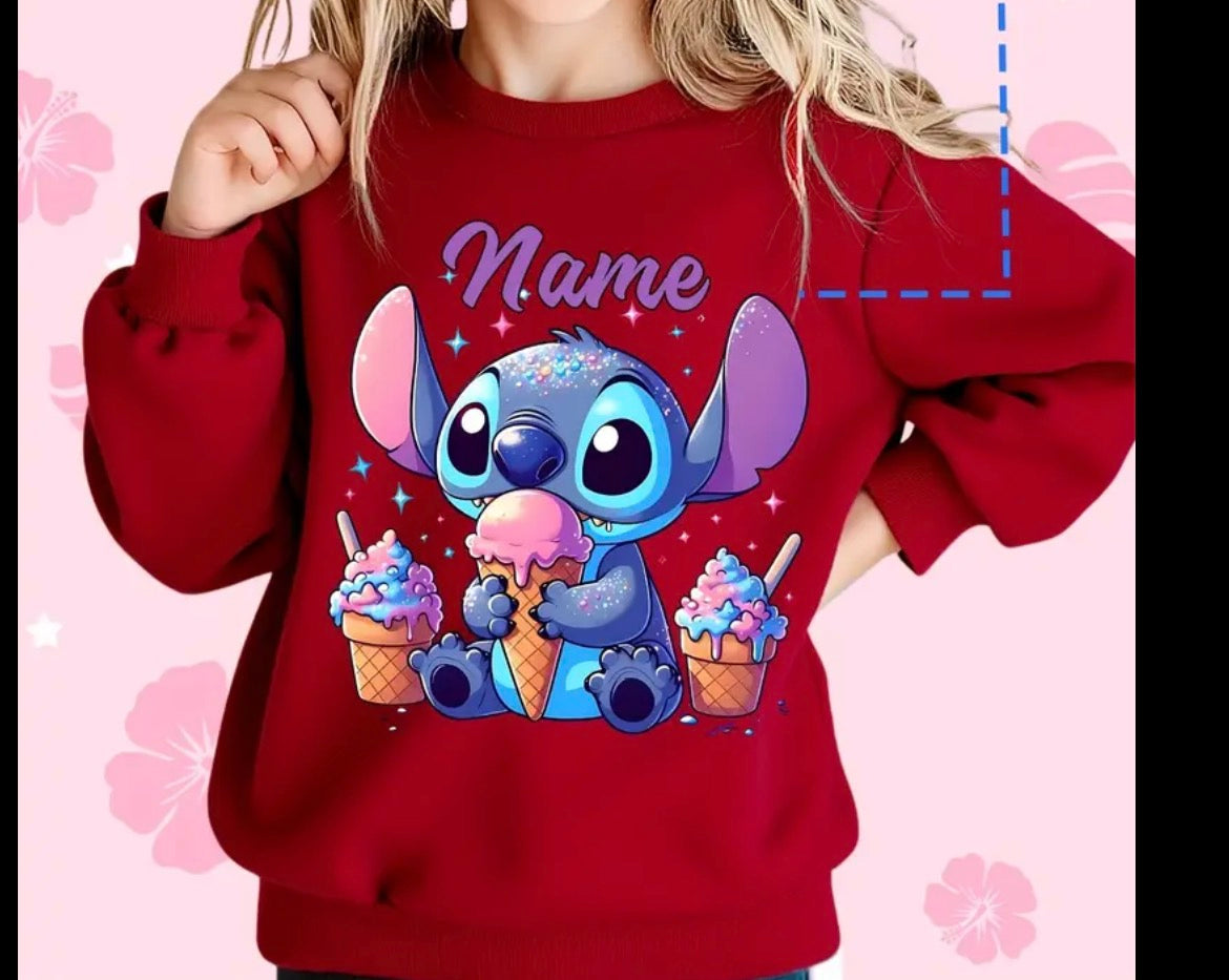 Alien girls Personiled Jumper