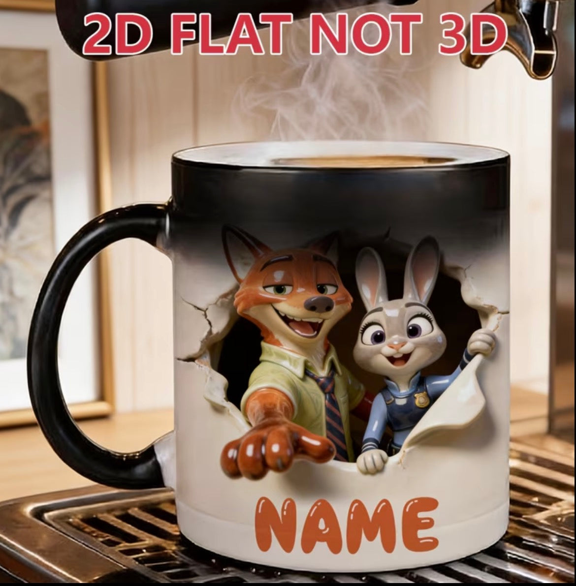 Zootopia Personiled Mug