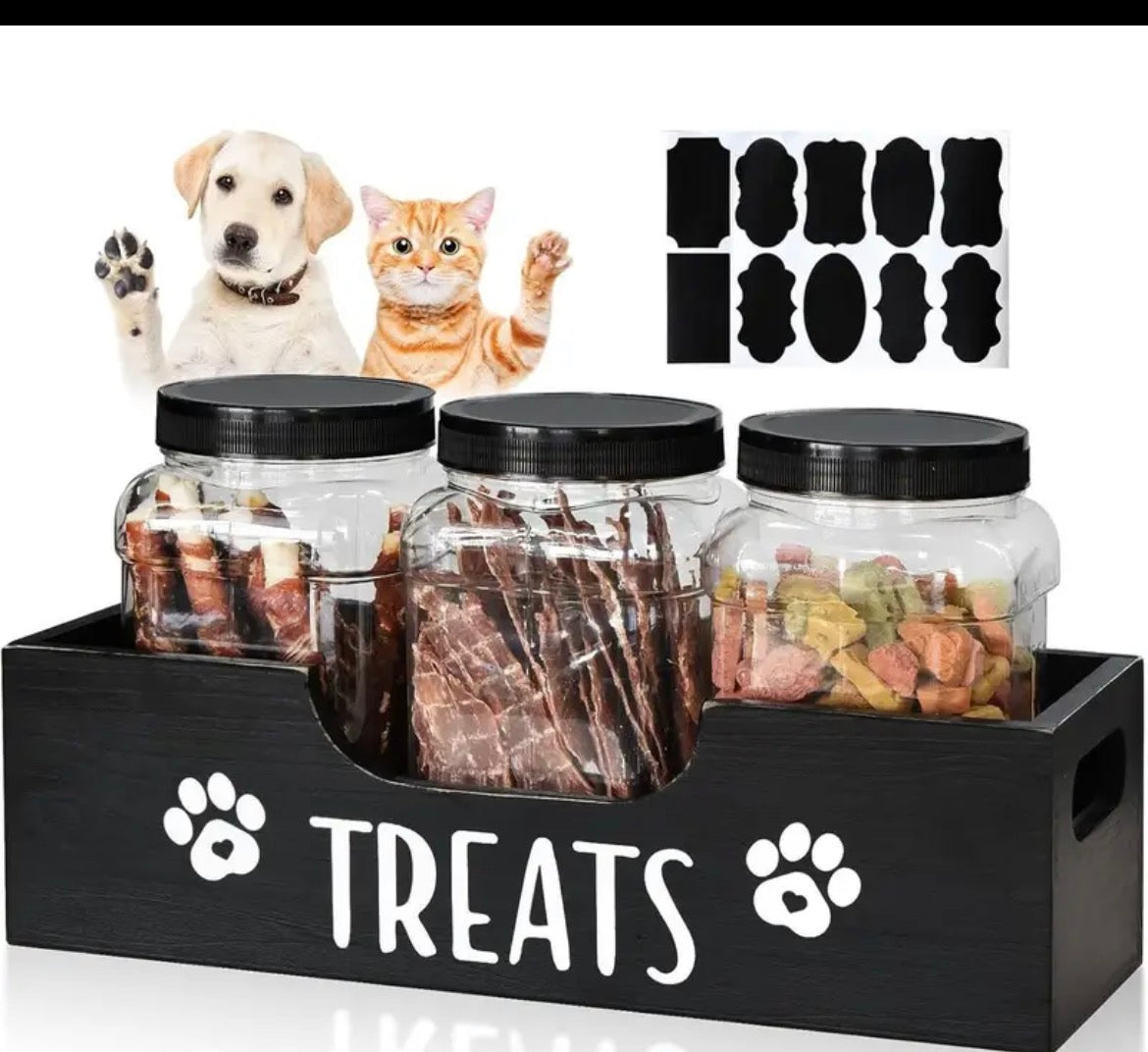 5 in 1 Cat & Dog Treats Storage