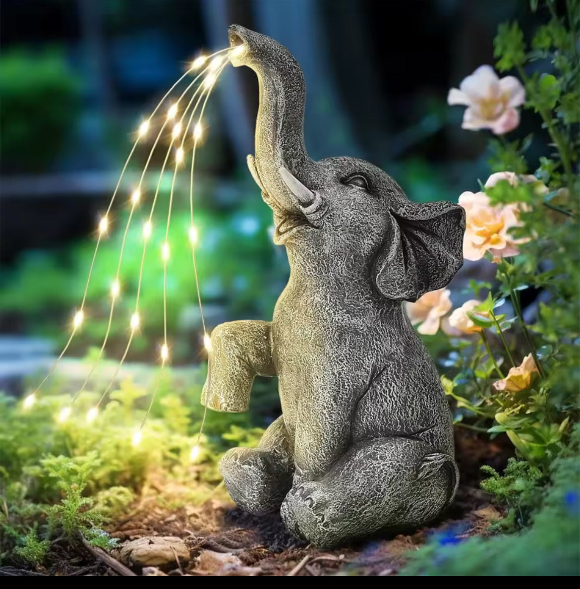 Elephant Solar Lights