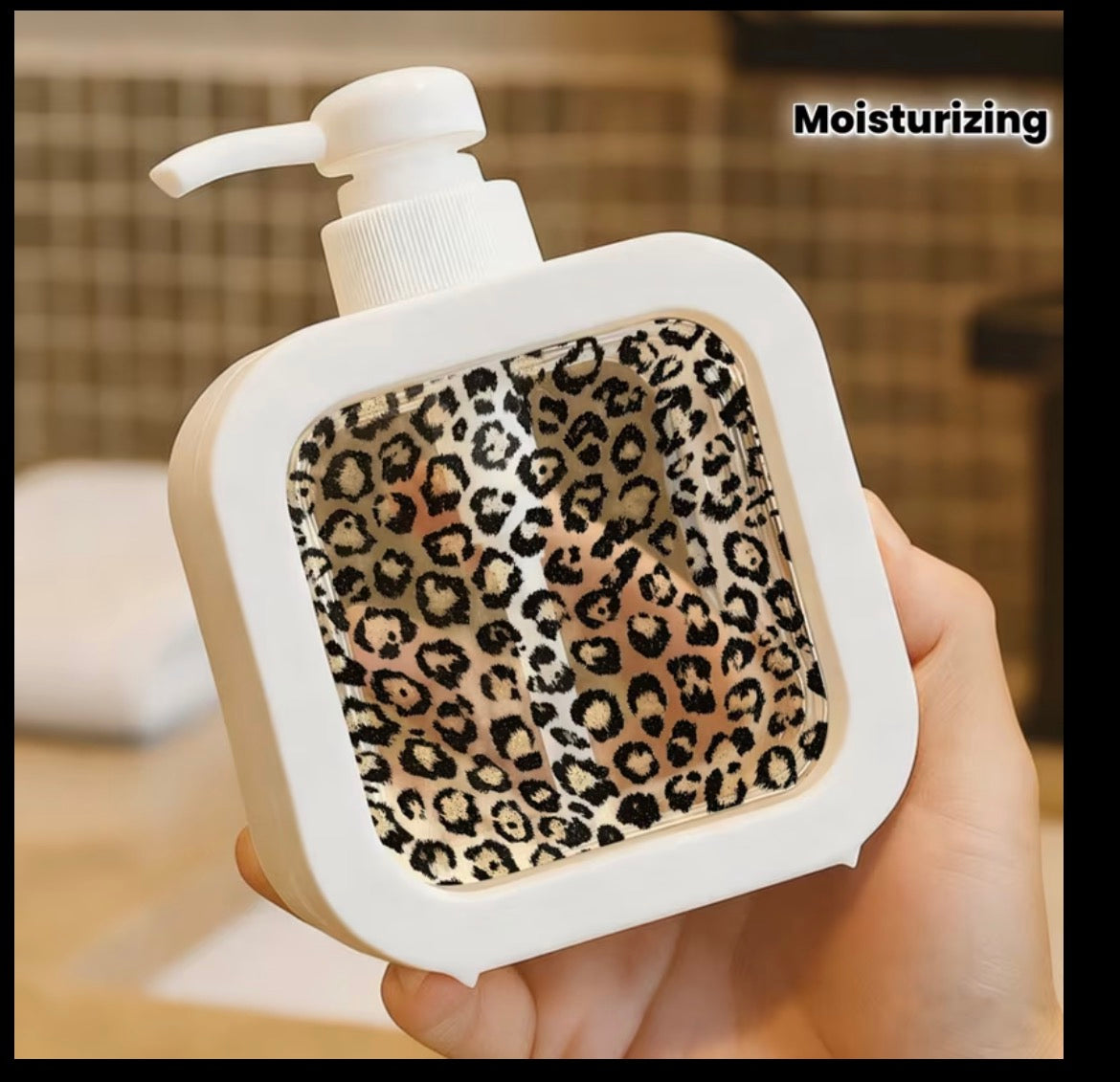 Lepord Print Soap Pump