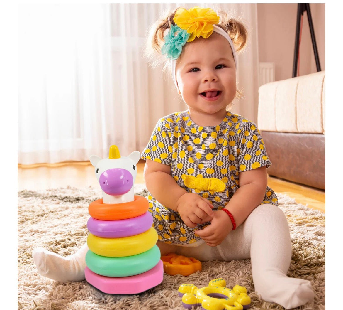 Unicorn Baby Stacking Rings
