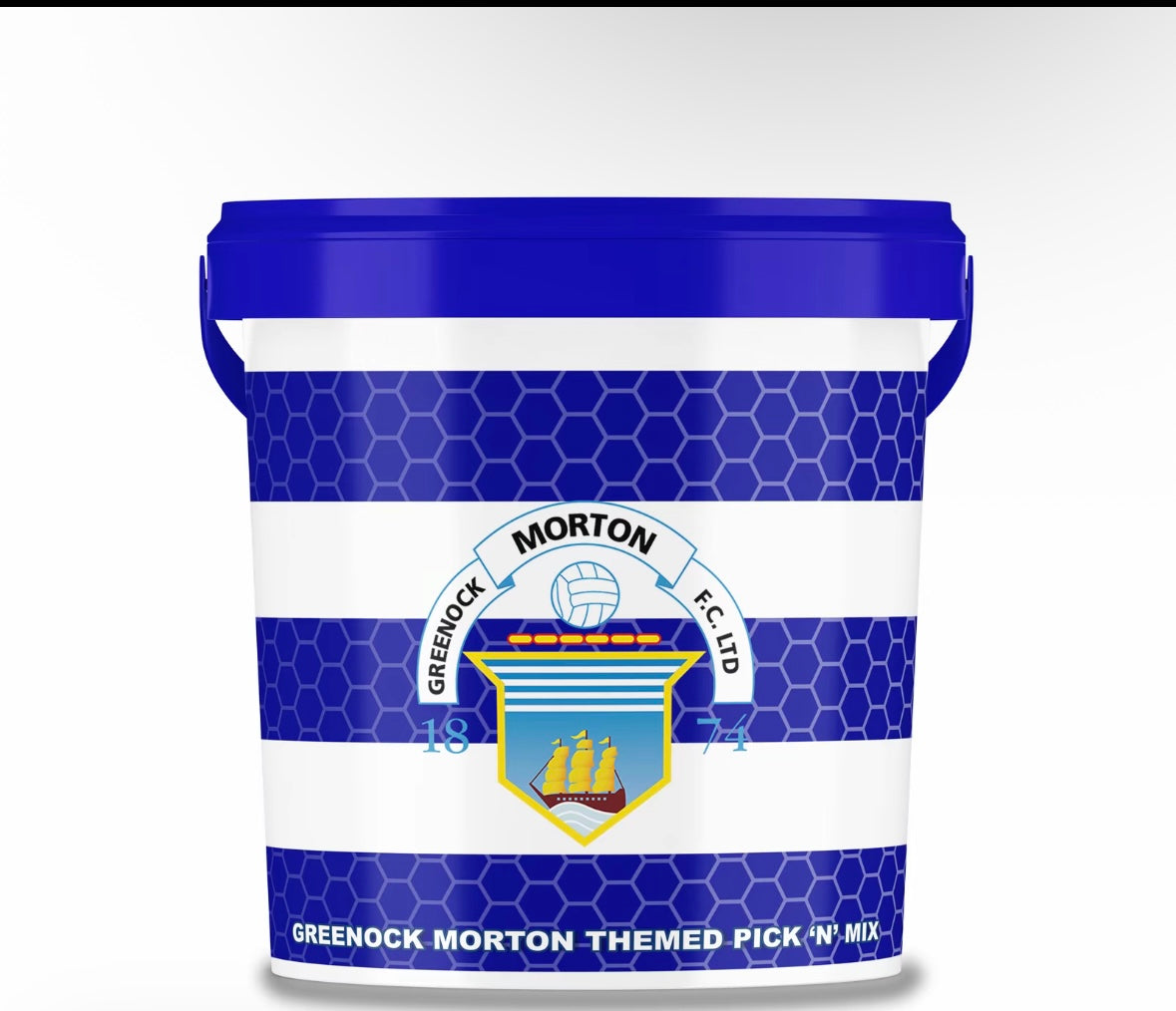 Football Themed Candy Tubs Pick n mix Sweets