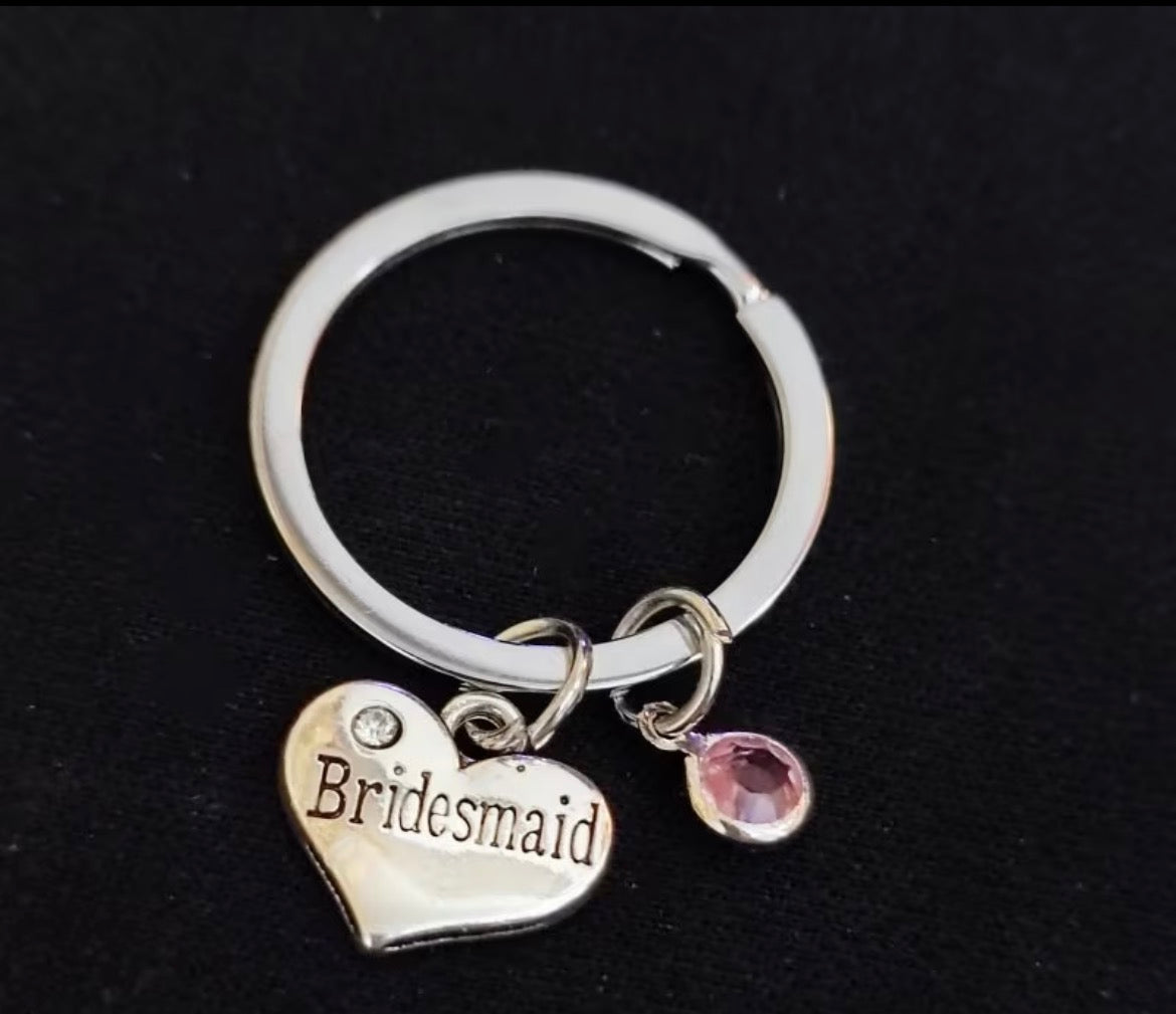 Bridesmaid KeyRing