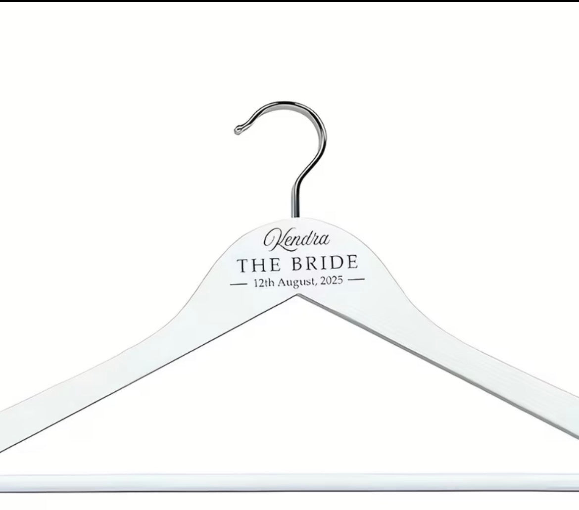 Personiled Bride Hanger