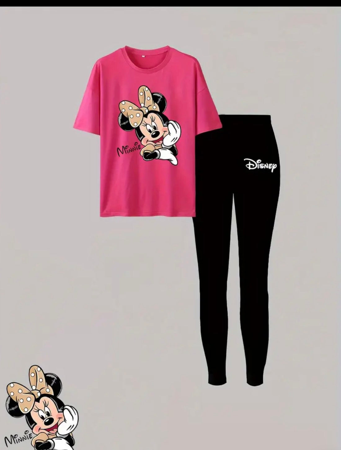 Mouse T-shirt &Leggins Set