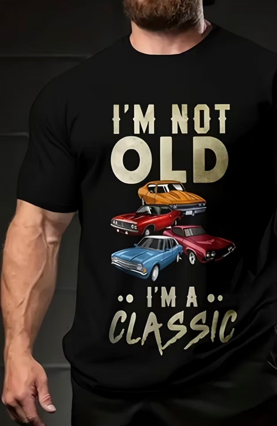 Men’s trendy casual fashion short sleeve top