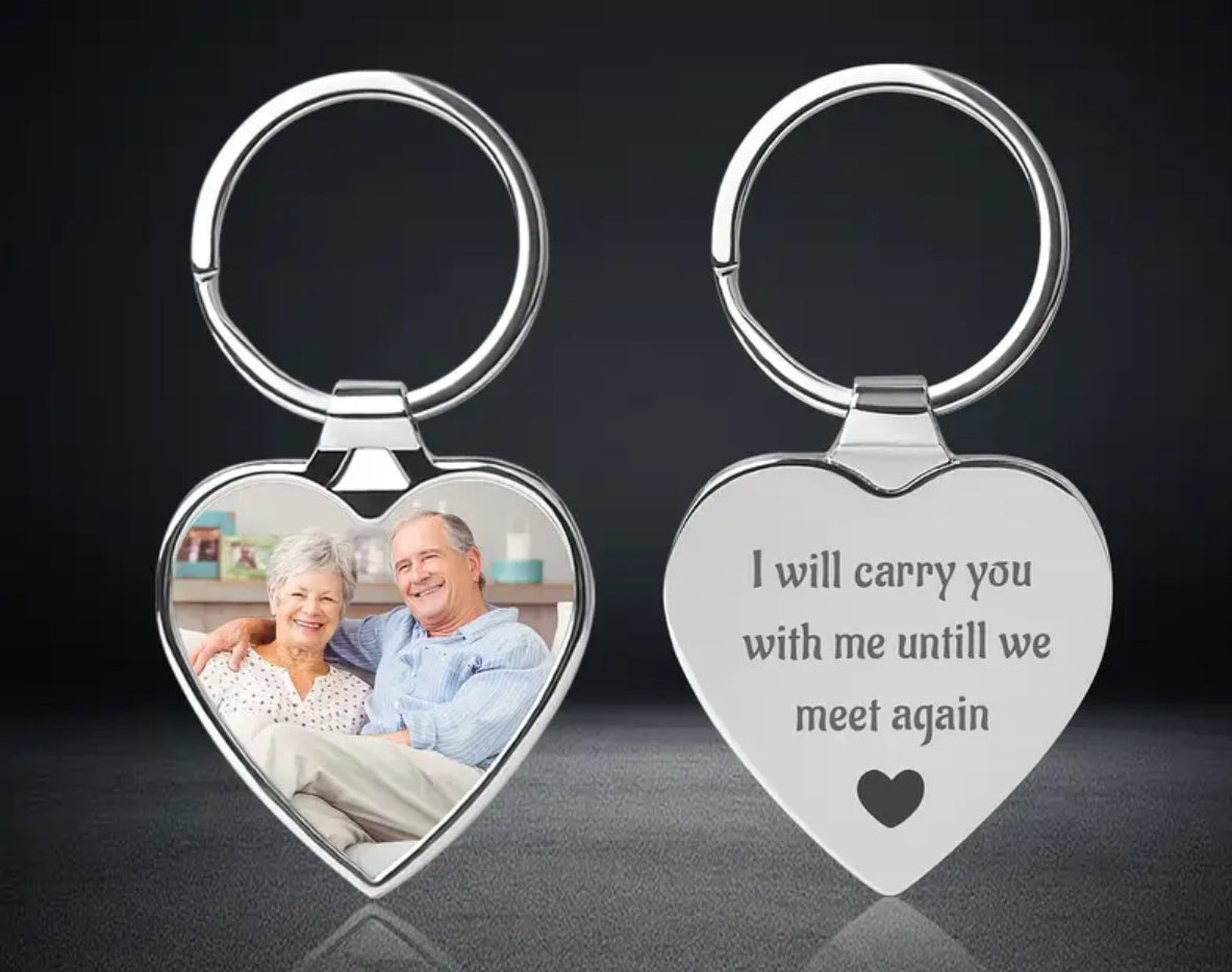 Personalised Double Sided Keyring