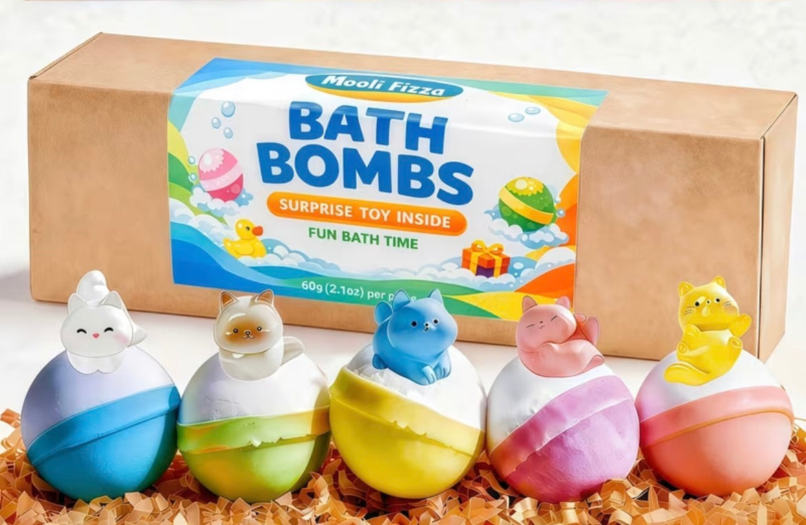 5PC Bath Bombs