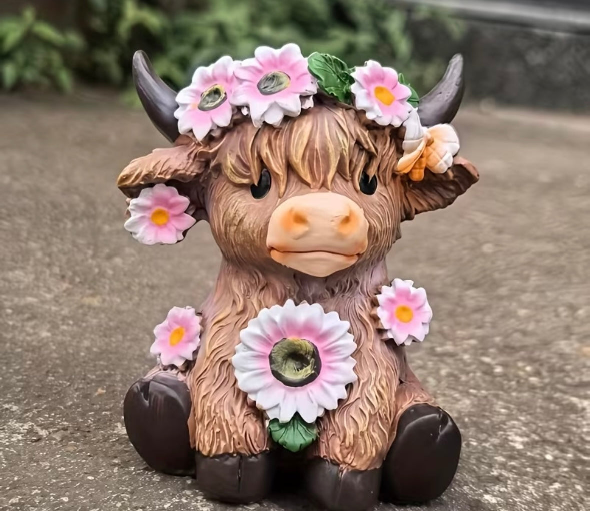 Highland Cow ornaments