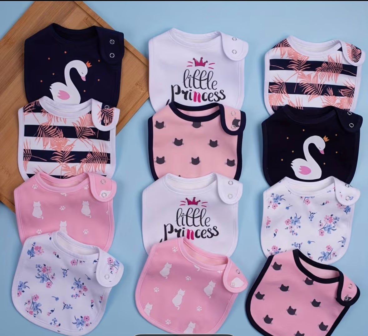 10 piece bibs