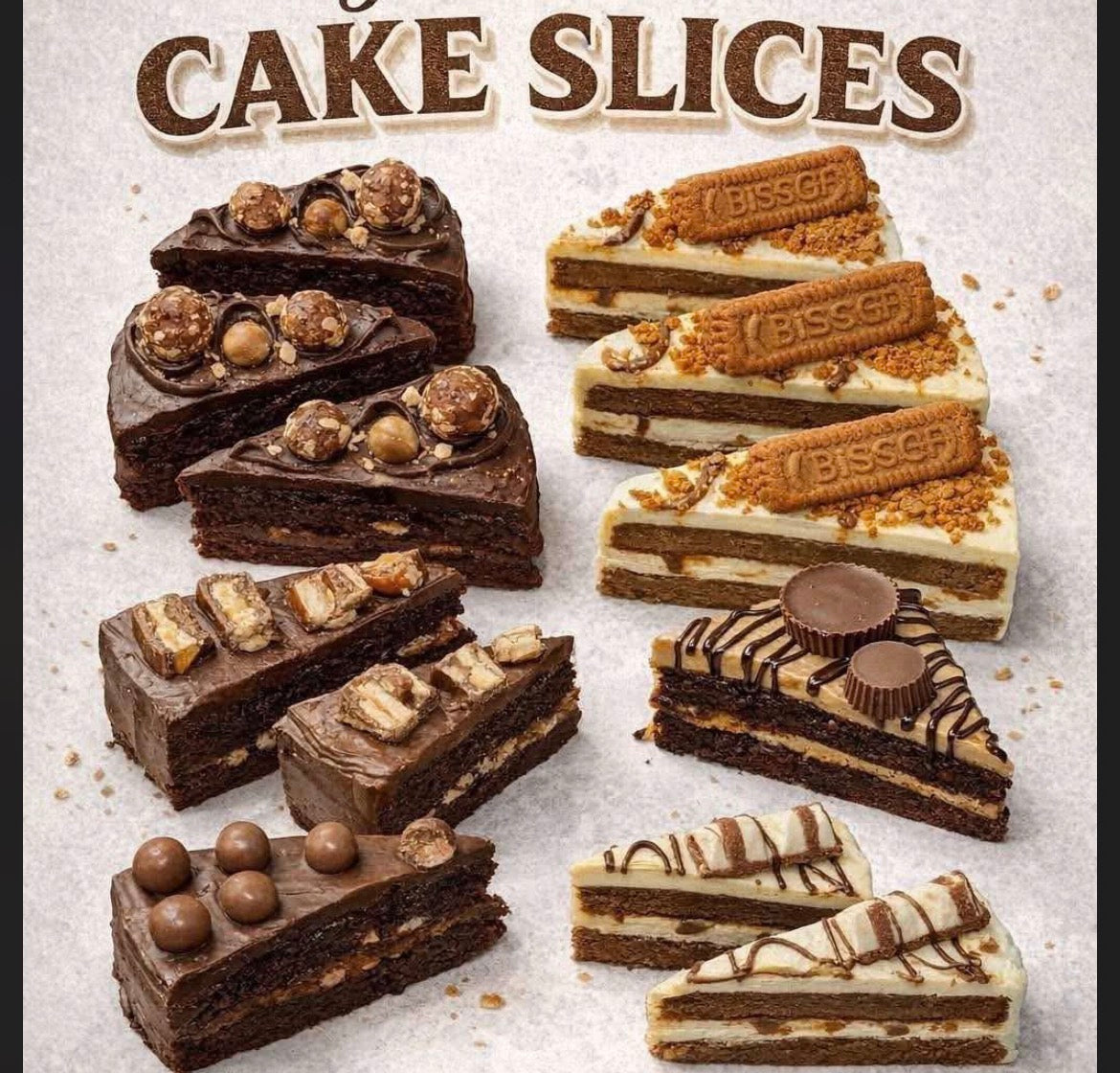 X4 Cake Slices